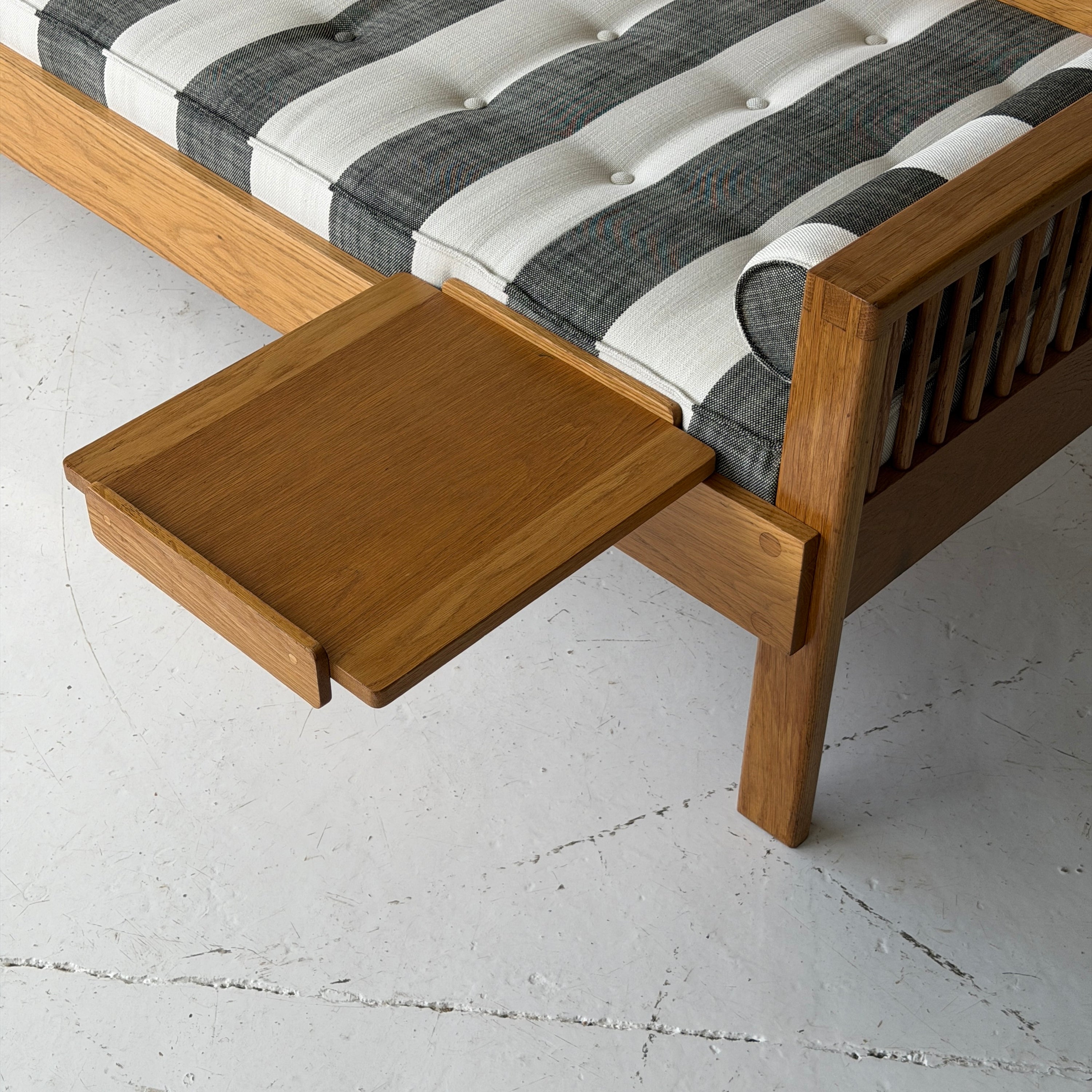 Studio Made Striped Daybed by Charles Webb