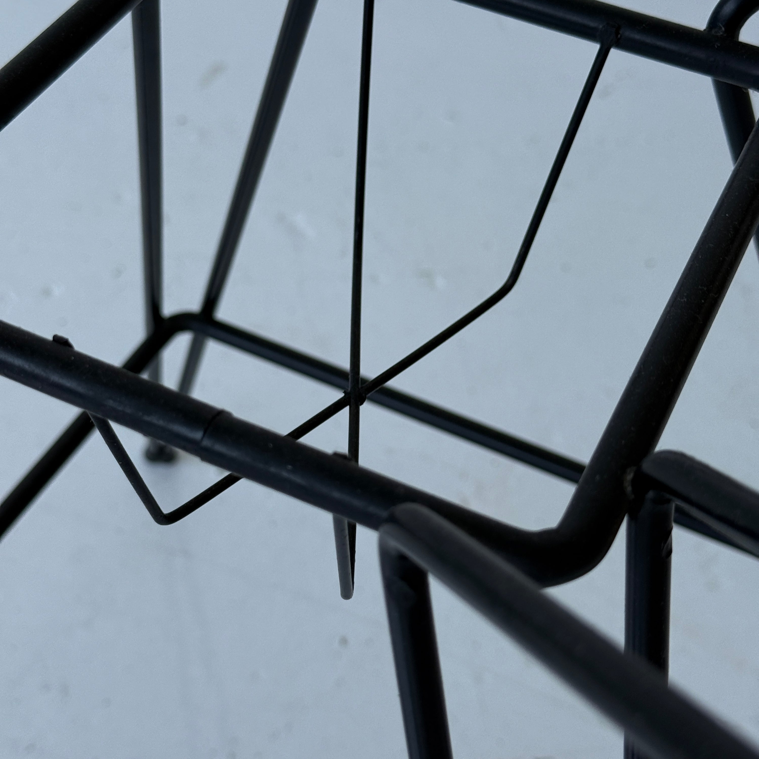 Wrought Iron Frame Bistro Table