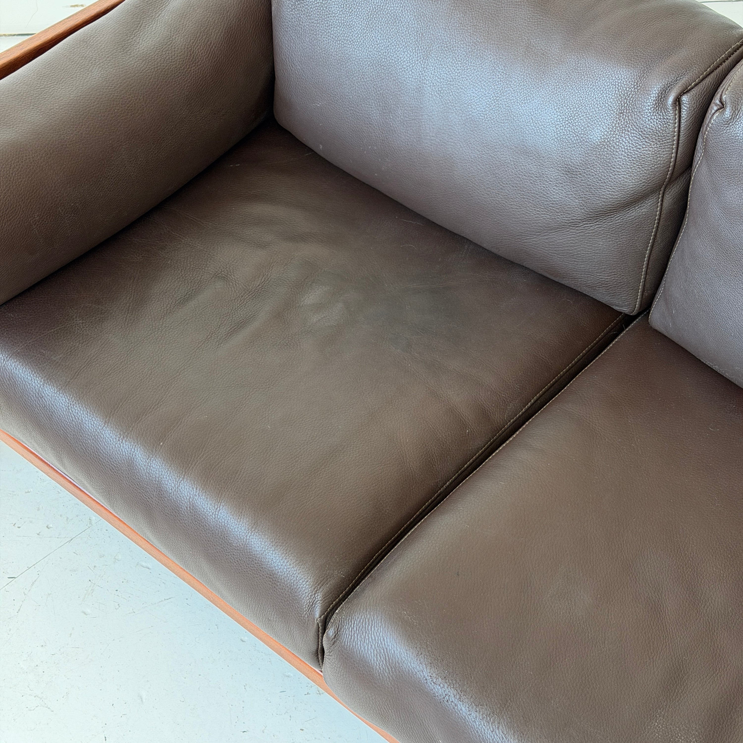 Rosewood Bastiano Sofa by Afra + Tobia Scarpa for Gavina