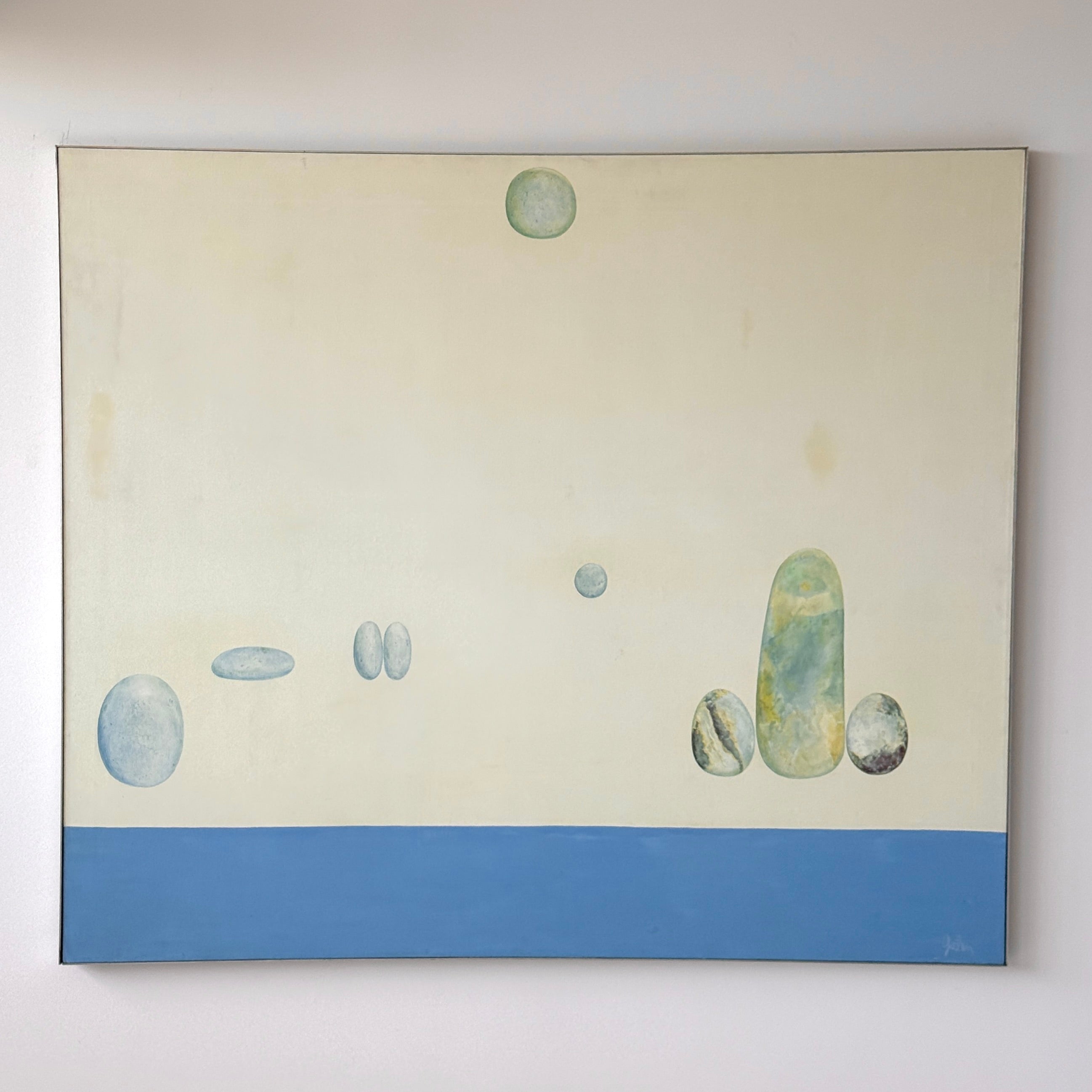 Abstract Acrylic on Canvas Painting by Elaine Goldberg Galen