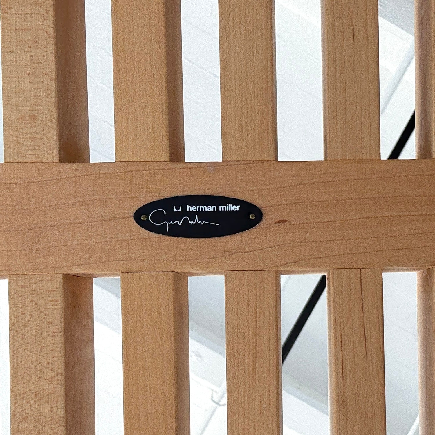 Nelson Slat Bench by George Nelson for Herman Miller