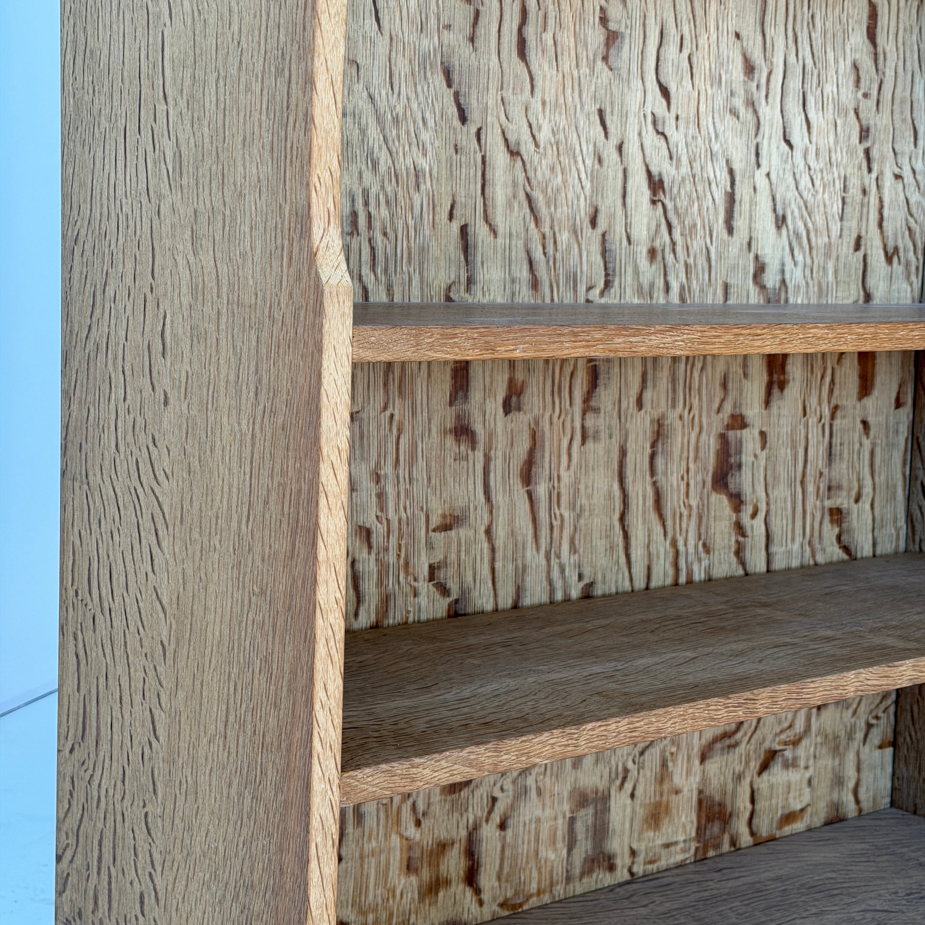 Kjaernulf Carved Oak Shelving Unit