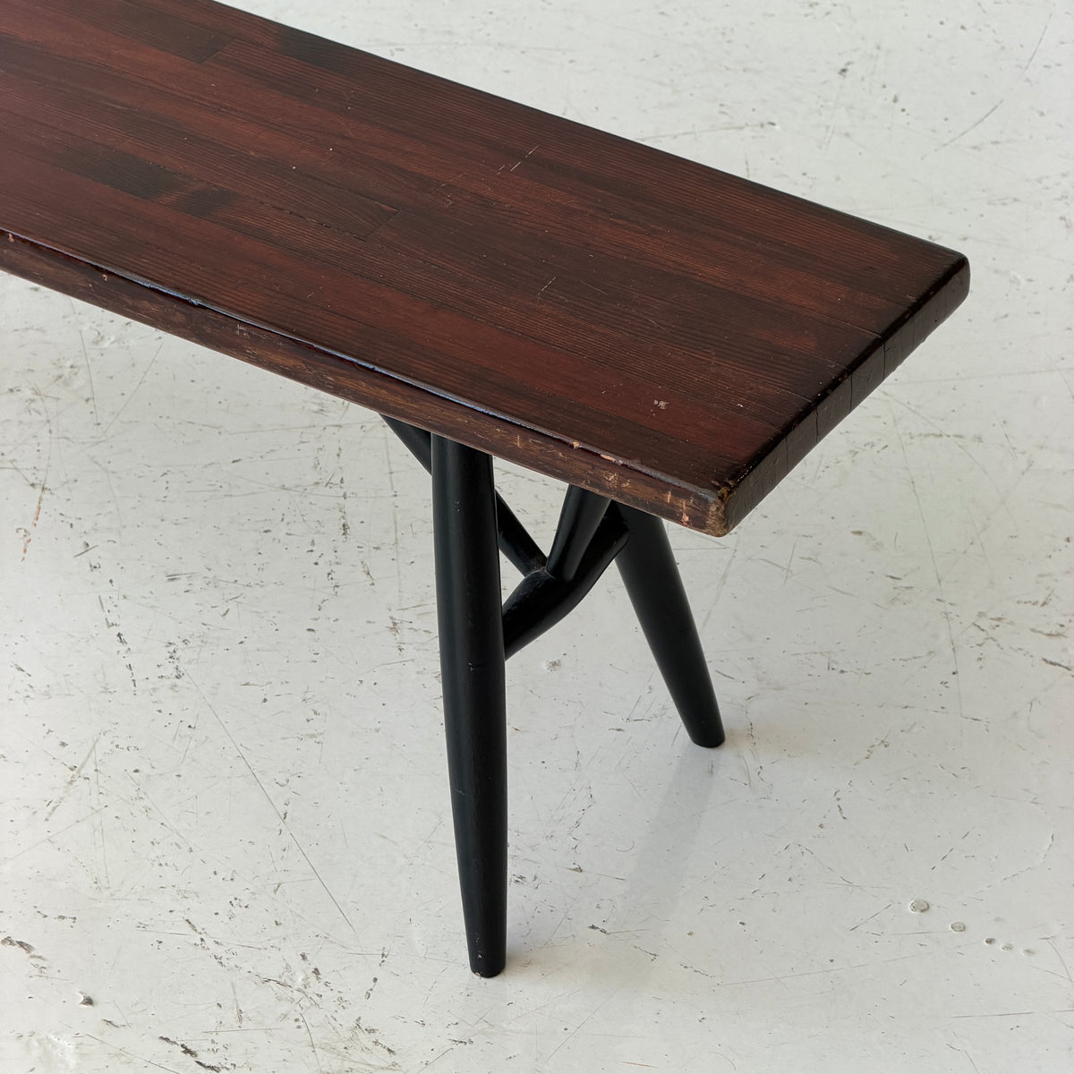 Pirkka Bench by Ilmari Tapiovaara for Laukaan Puu