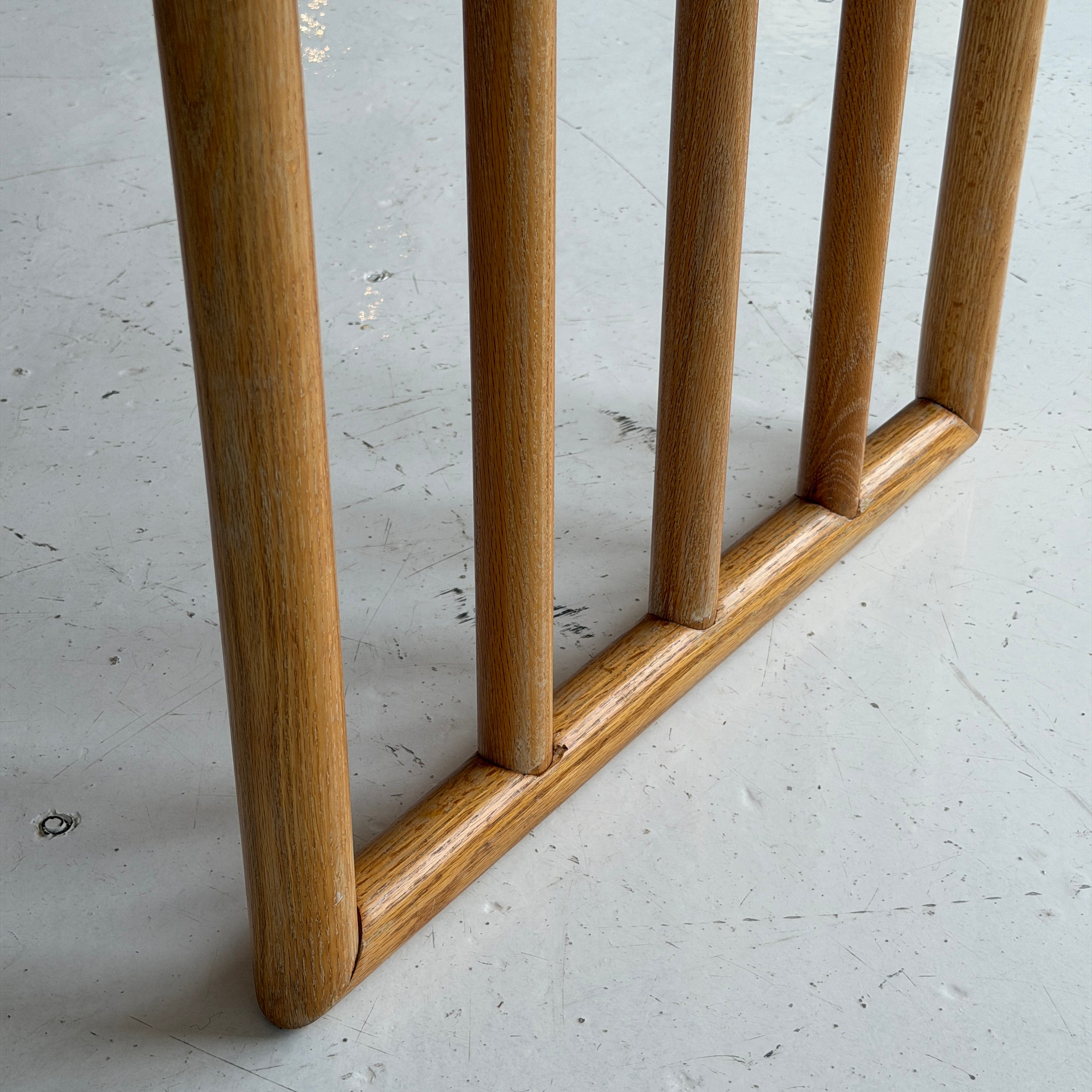 American Studio Made Blonde Oak Dining Table/Desk