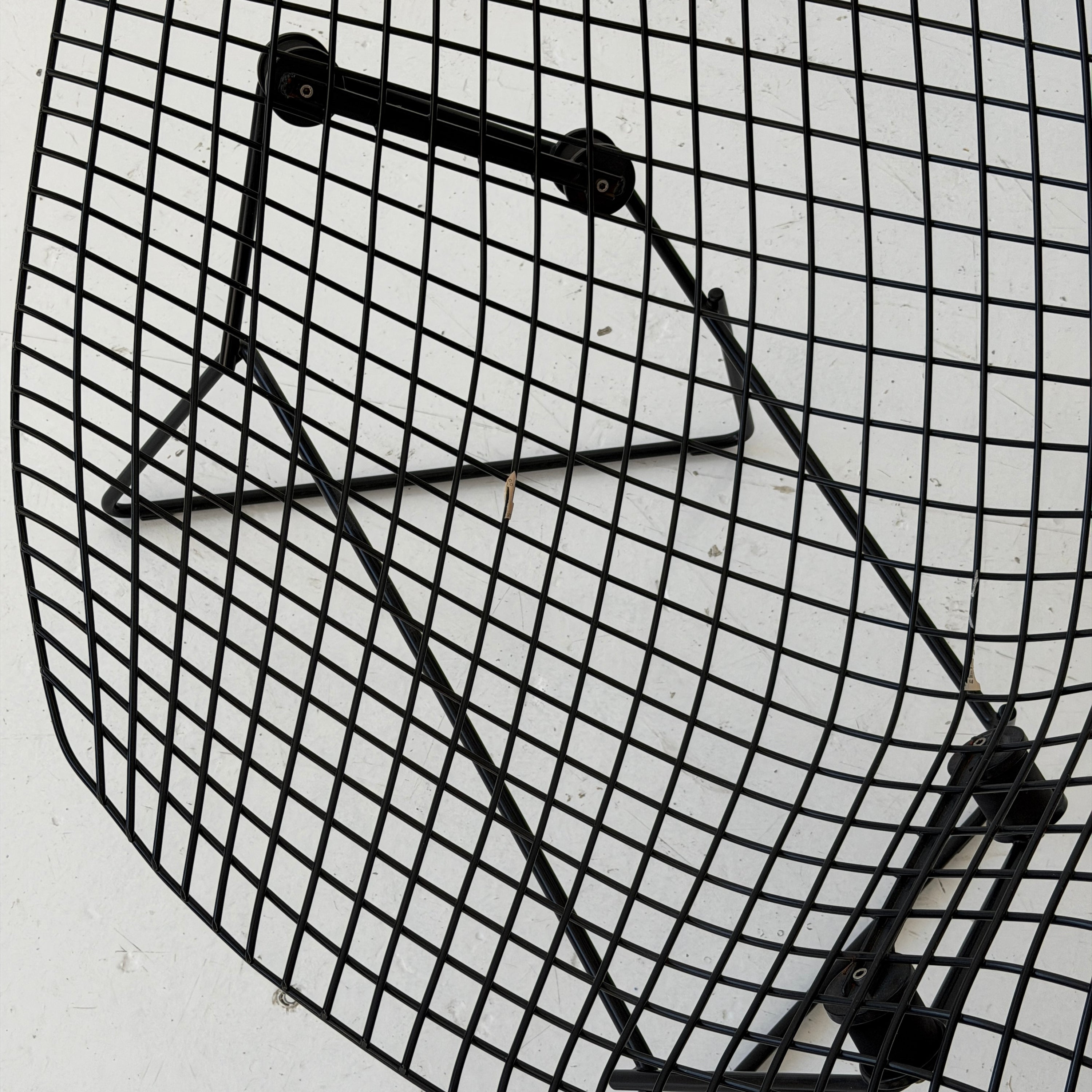 Diamond Chair w/ Sheep Pelt by Harry Bertoia for Knoll