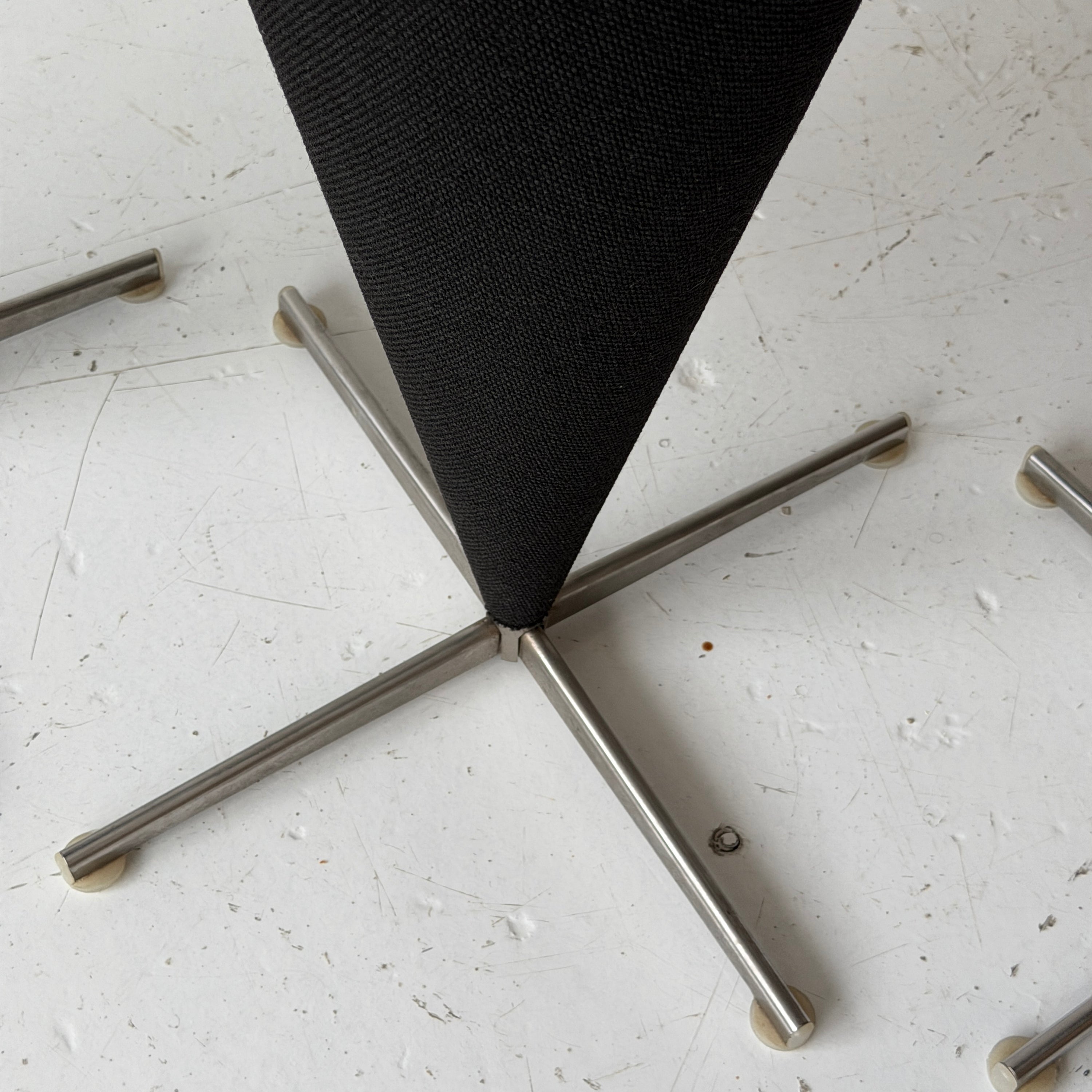 Cone Stools by Verner Panton for Plus Linje