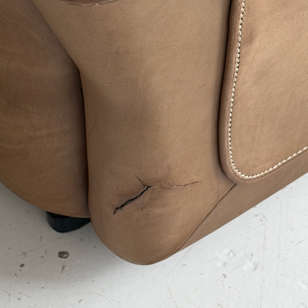 DS-50 Leather Lounge Chair by De Sede