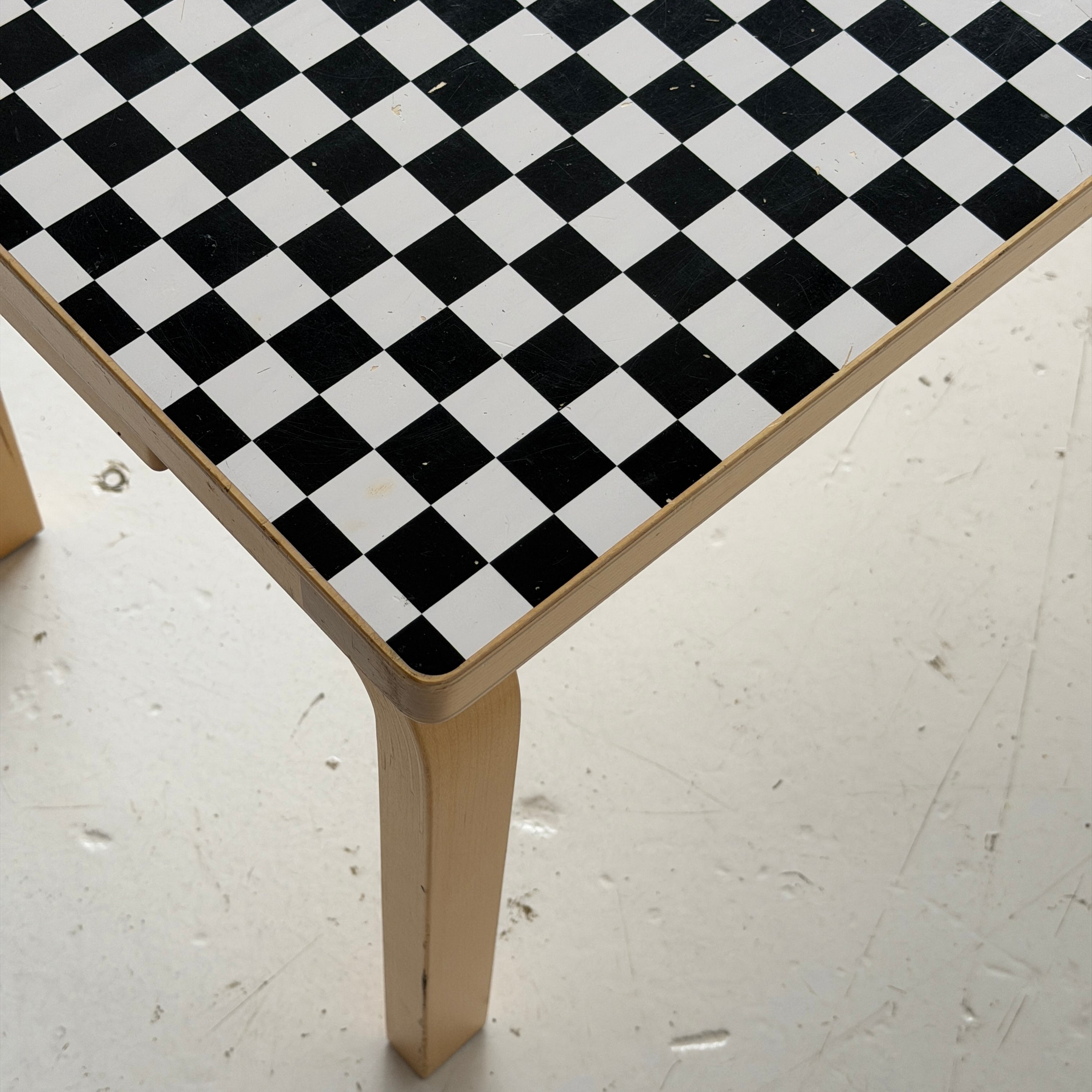 Checkerboard Bench 153A by Alvar Aalto for Artek/Supreme