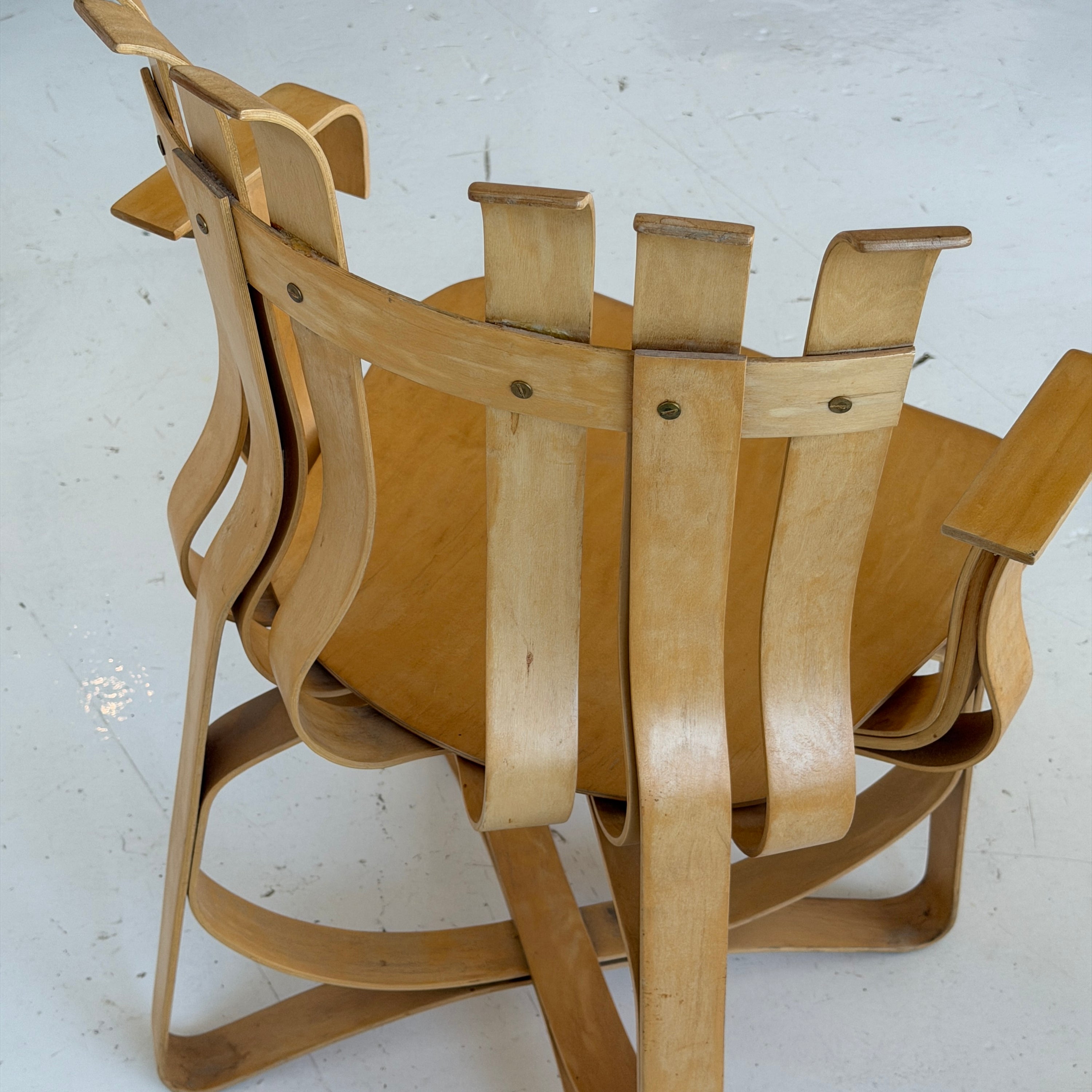 Hat Trick Chairs by Frank Gehry for Knoll