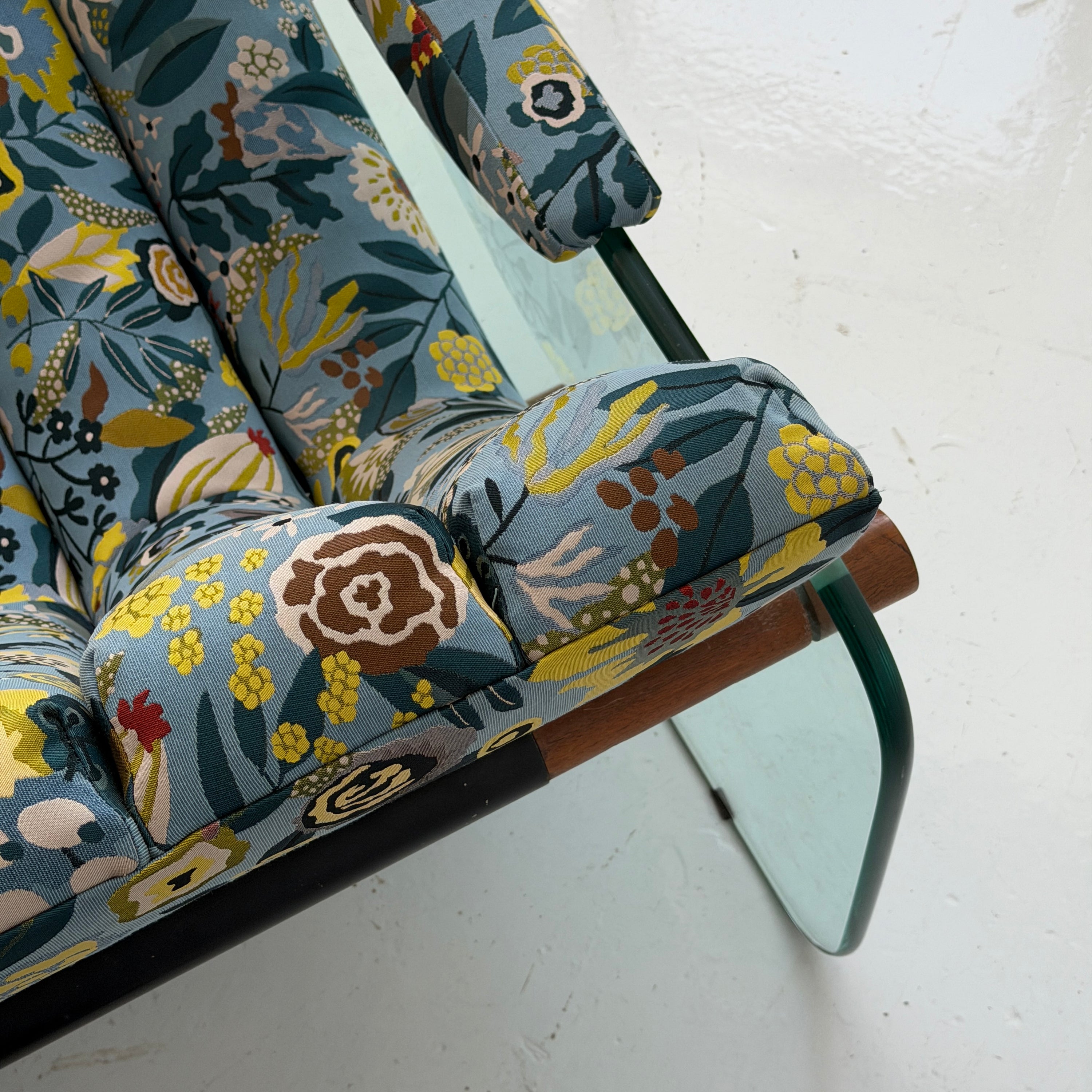 Glass Sofa by Adrian Pearsall for Craft Associates