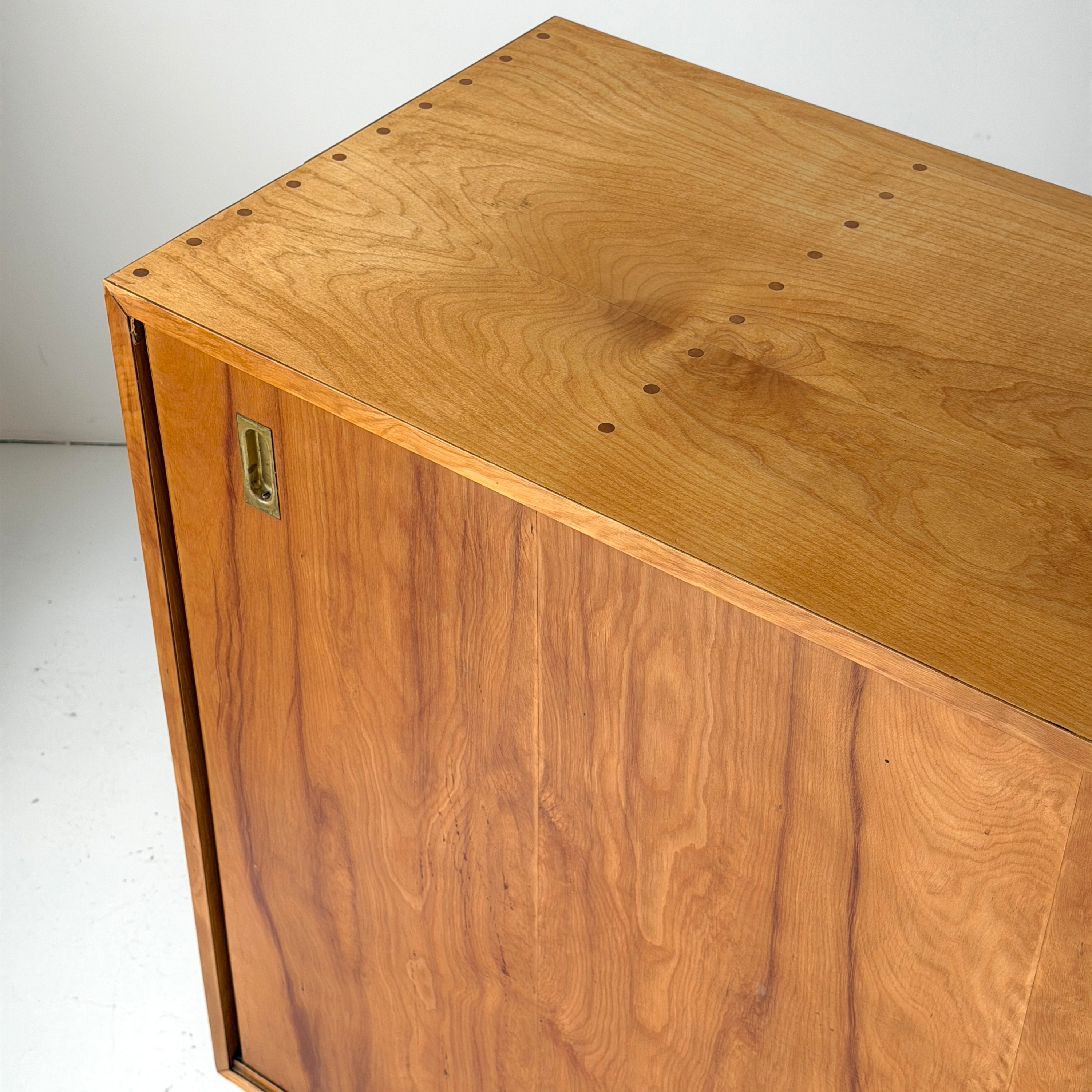 Inlaid Wood Credenza by Herbert Fritz Jr.