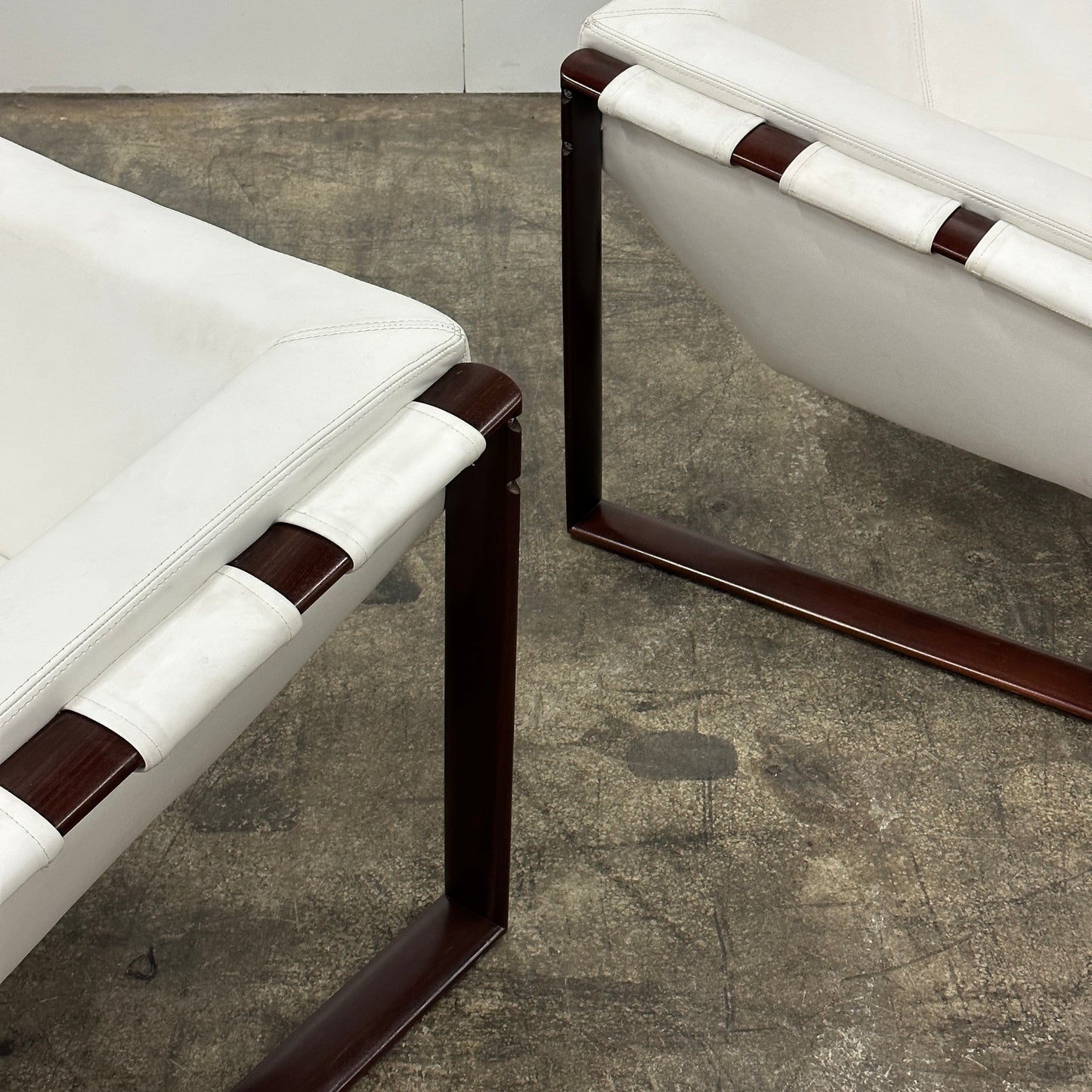 Brazilian Rosewood Lounge Chairs by Percival Lafer
