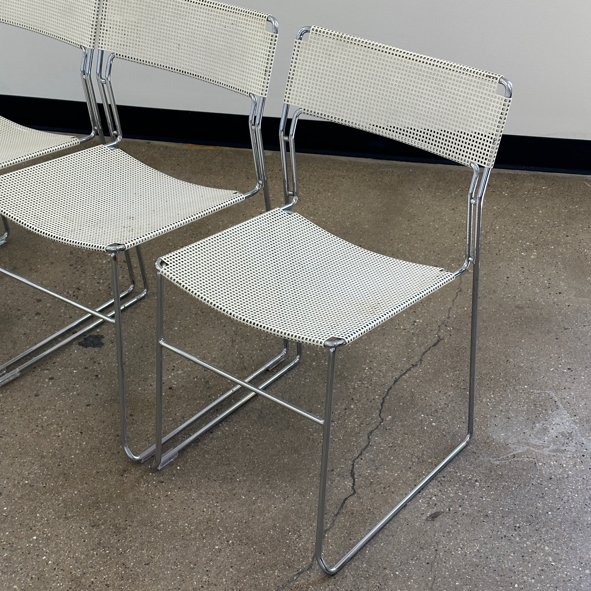 Sultana Metal Dining Chairs by Arrben Italy