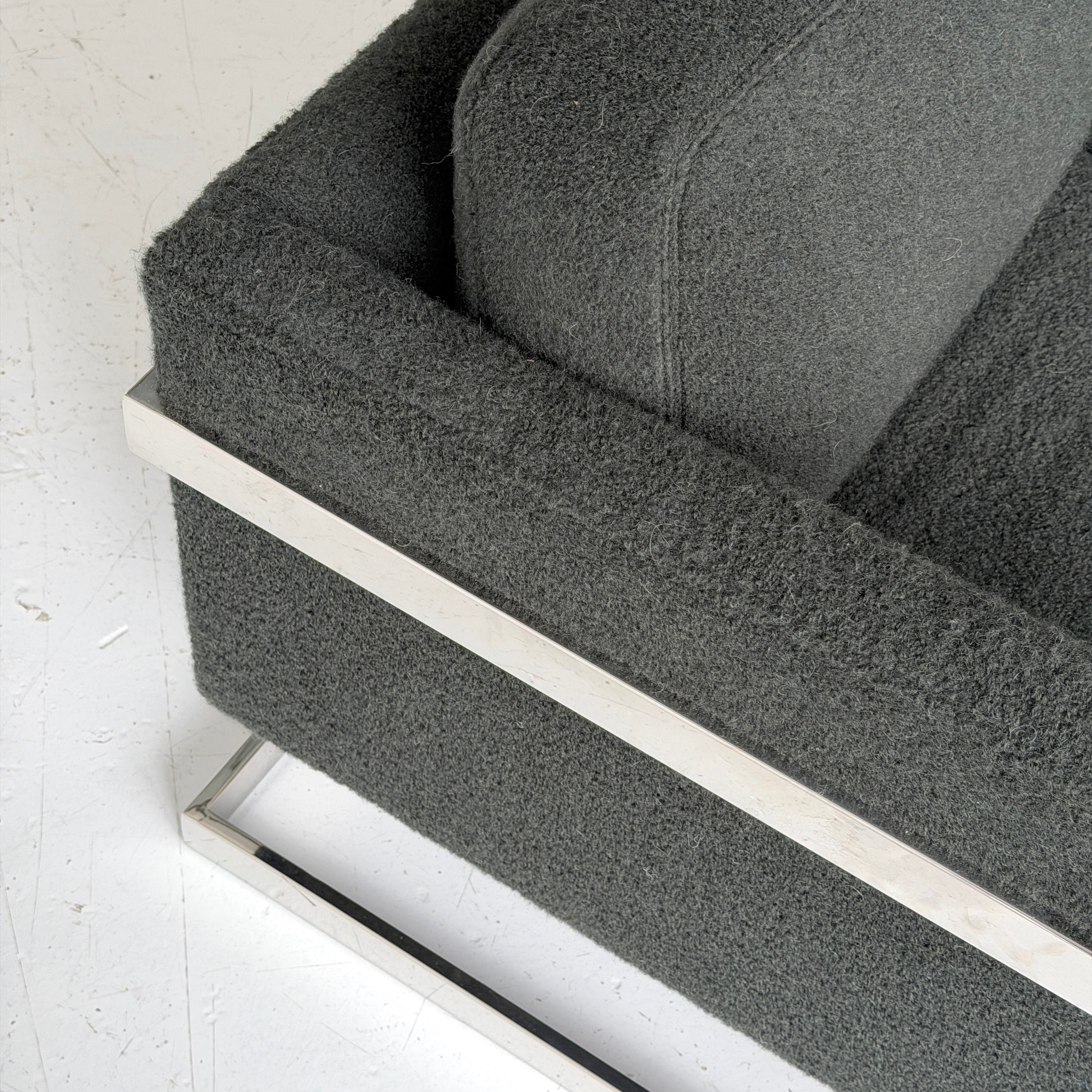 No. 989 T-Back Lounge Chair by Milo Baughman for Thayer Coggin