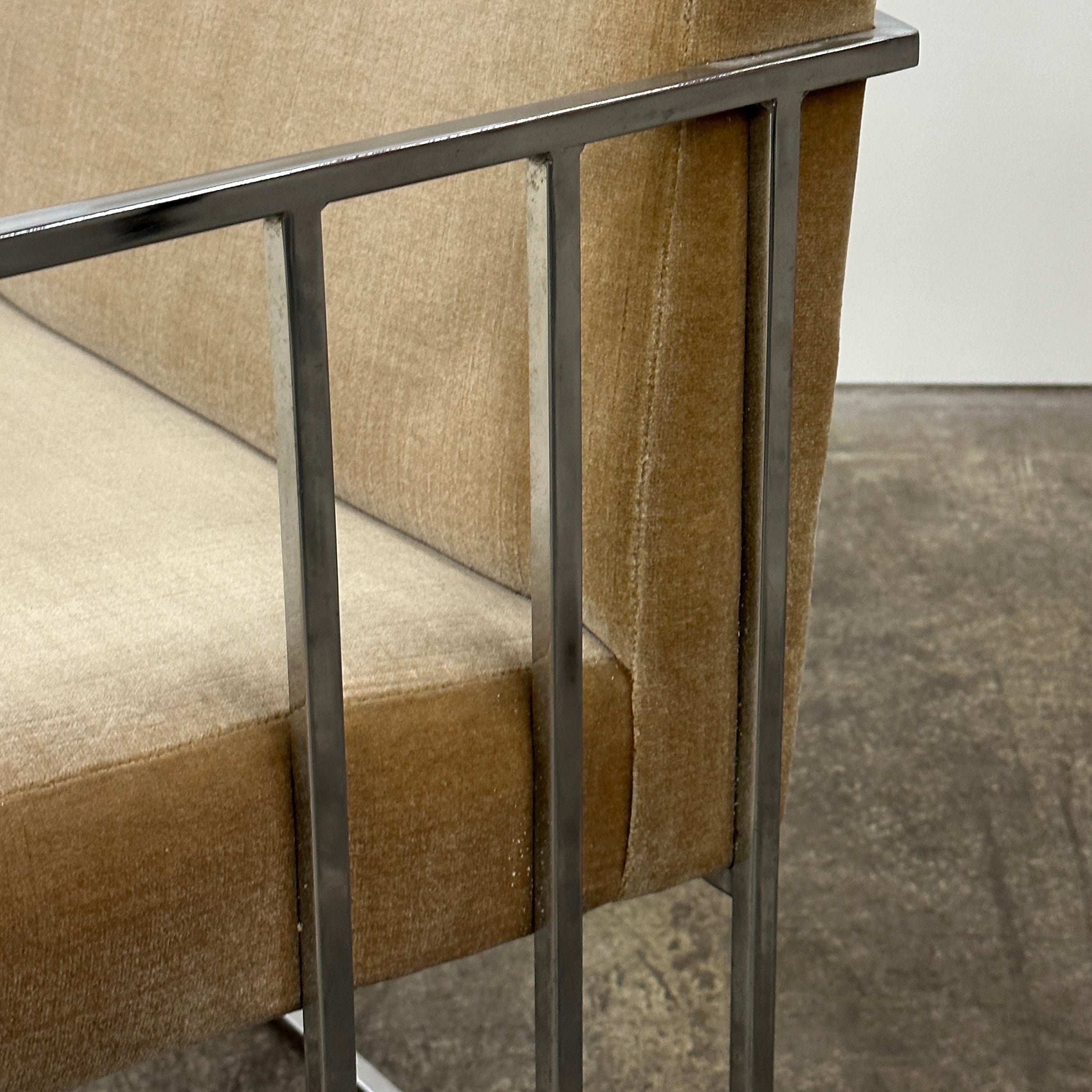 Chrome Armchair by Adrian Pearsall for Comfort Designs