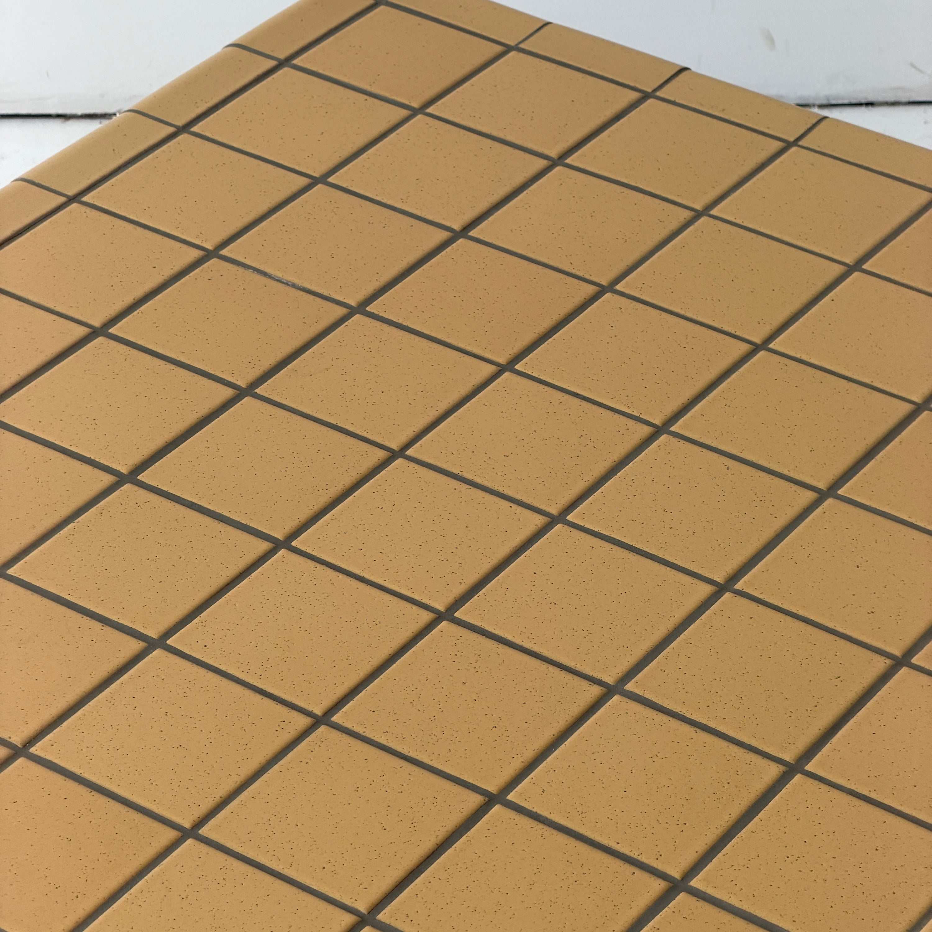 Yellow Tile/Concrete Coffee Table