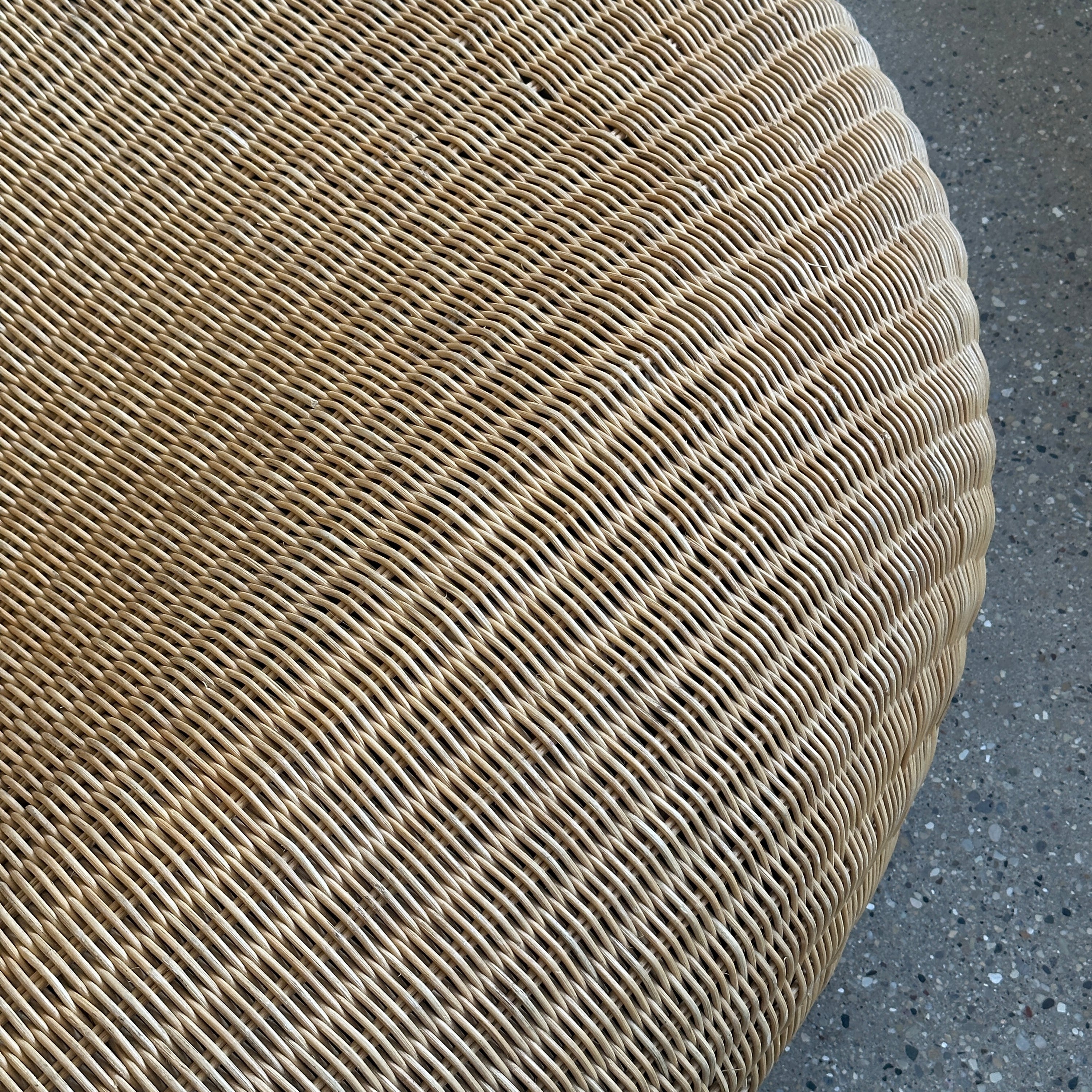 Sculptural Rattan Chaise by Carl Ojerstam for Ikea