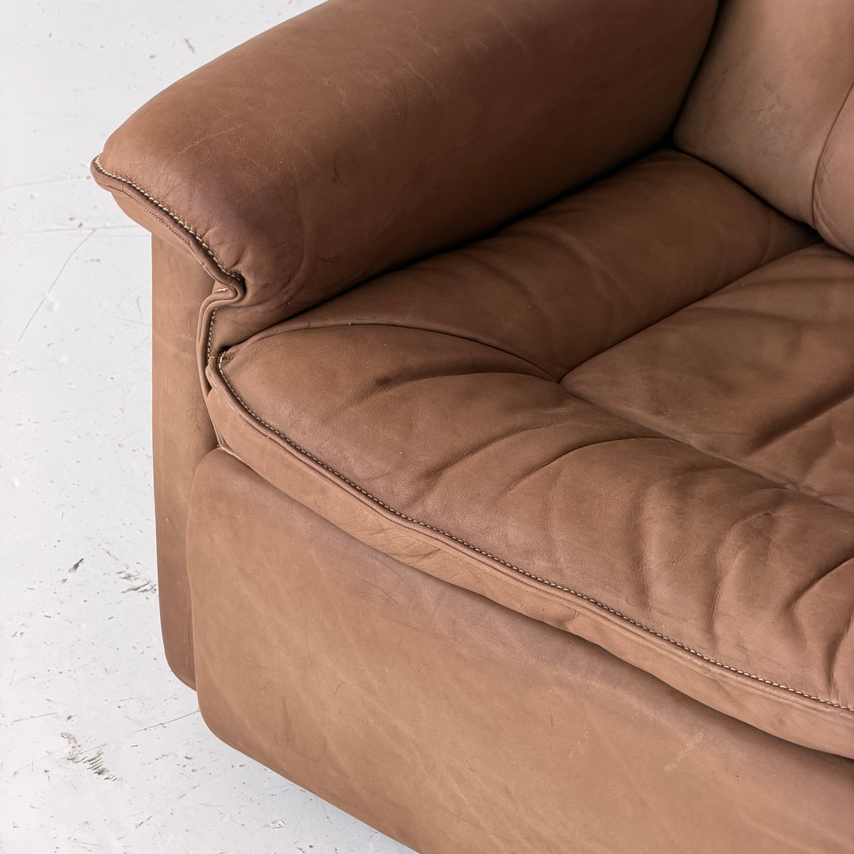 DS-50 Leather Lounge Chair by De Sede