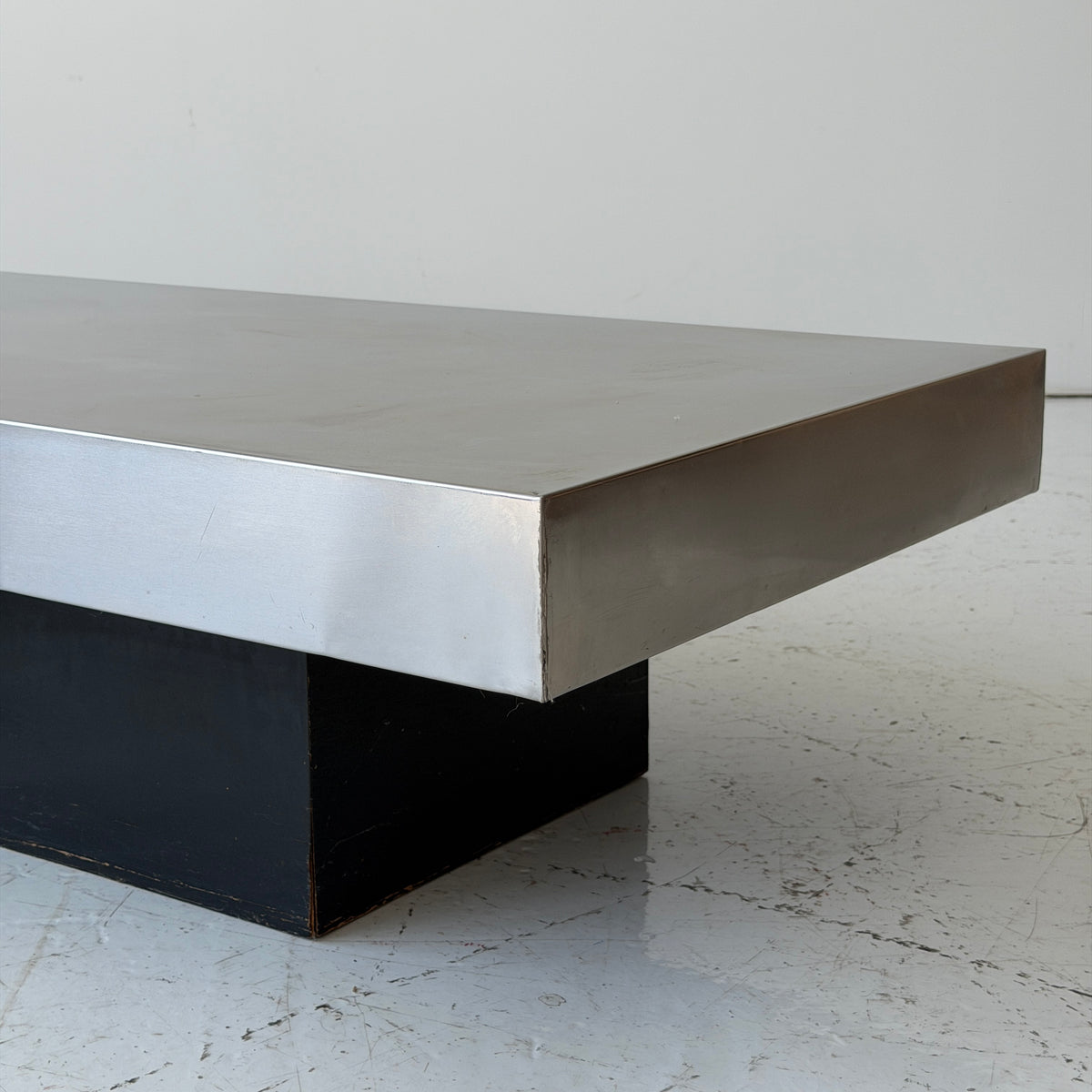 Stainless Steel Modern Coffee Table