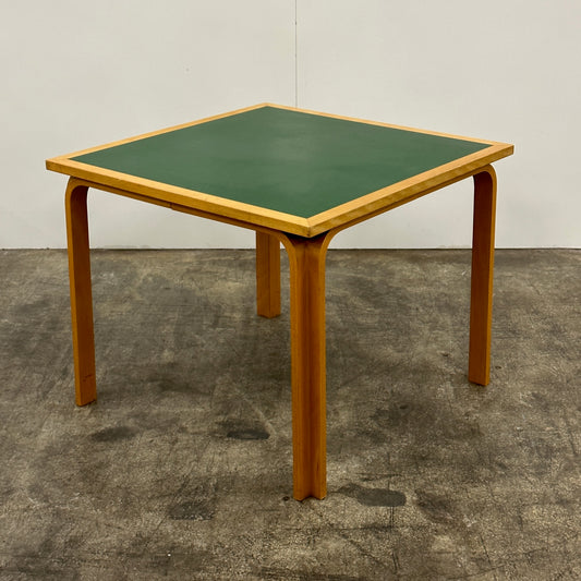 Square Green Table by Rud Thygesen and Johnny Sørensen for Magnus Olesen