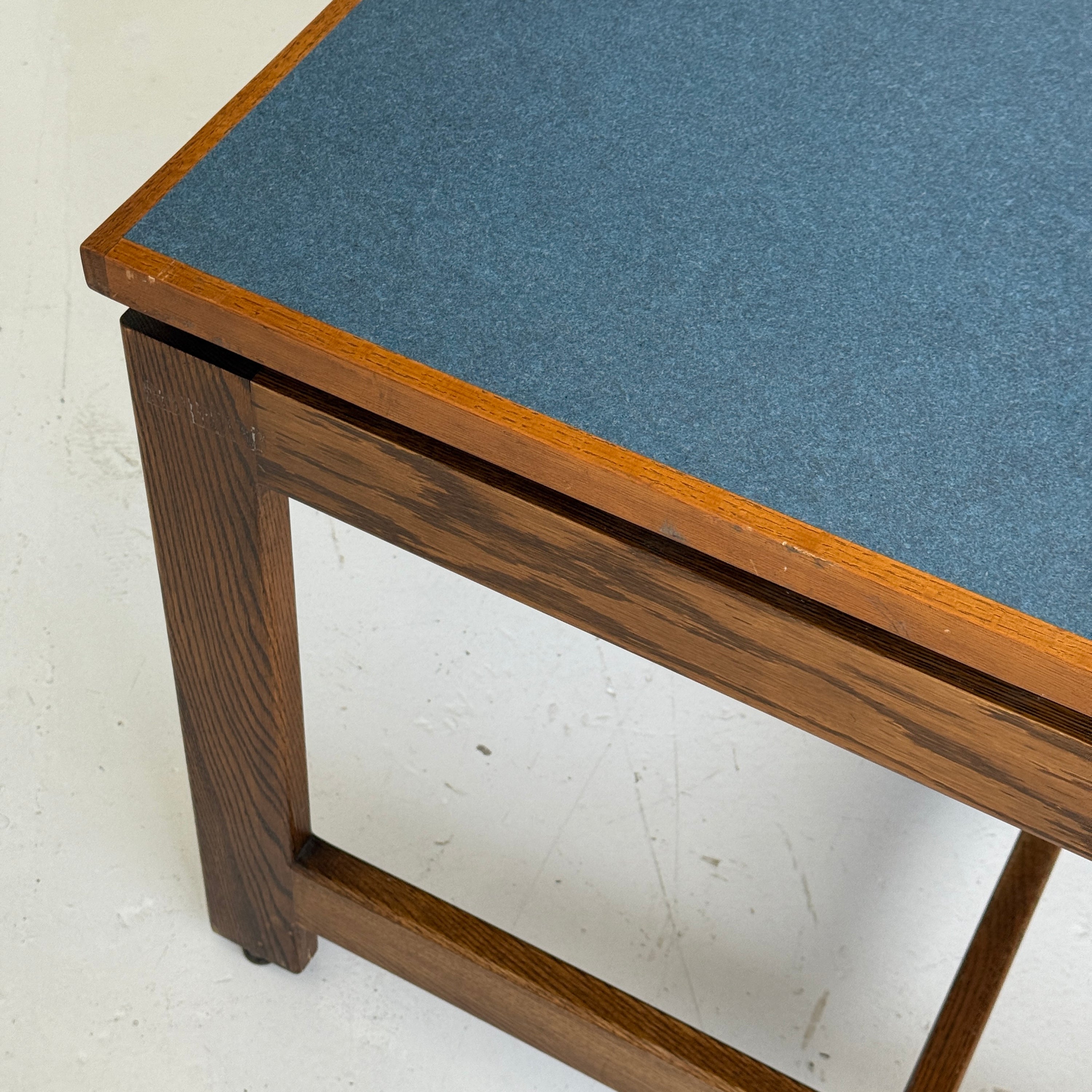 Monumental Oak Library Table