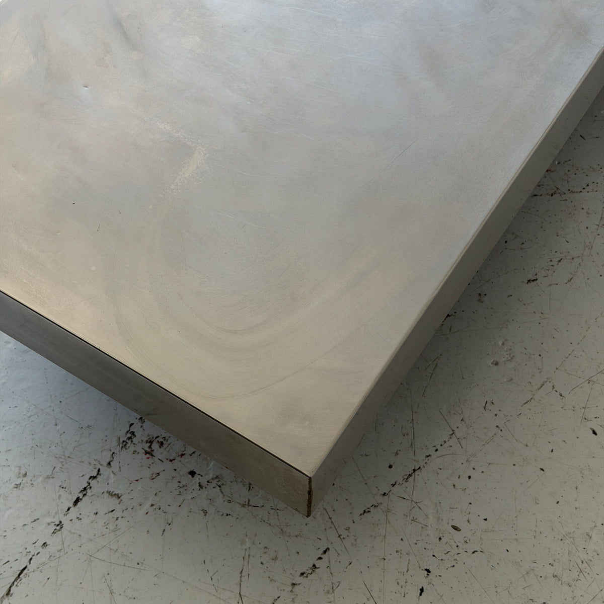 Stainless Steel Modern Coffee Table