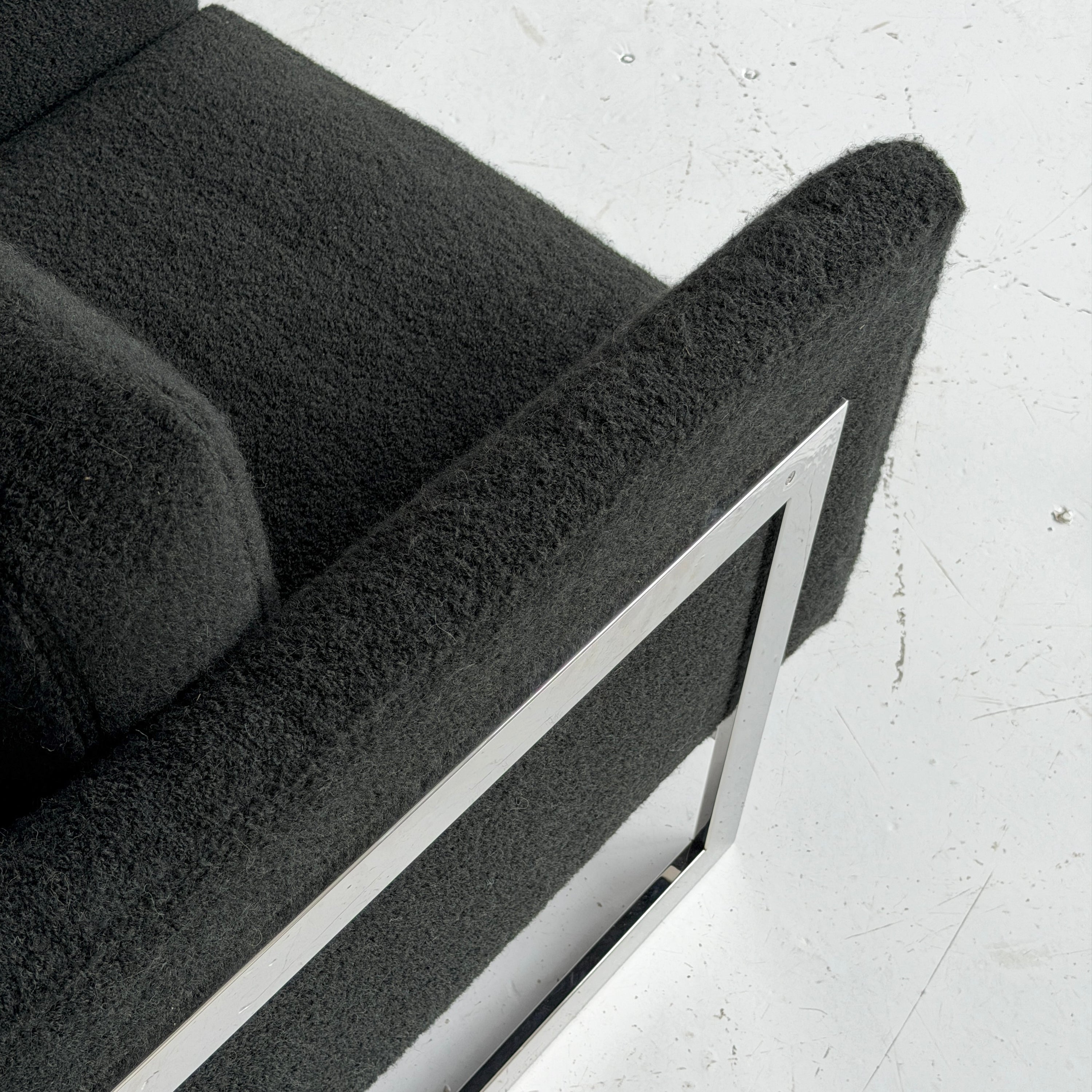 No. 989 T-Back Lounge Chair by Milo Baughman for Thayer Coggin