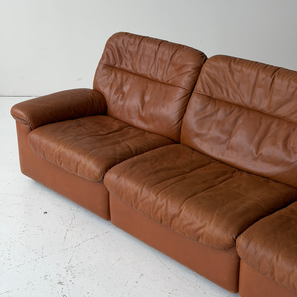 DS-66 Leather Sofa by De Sede