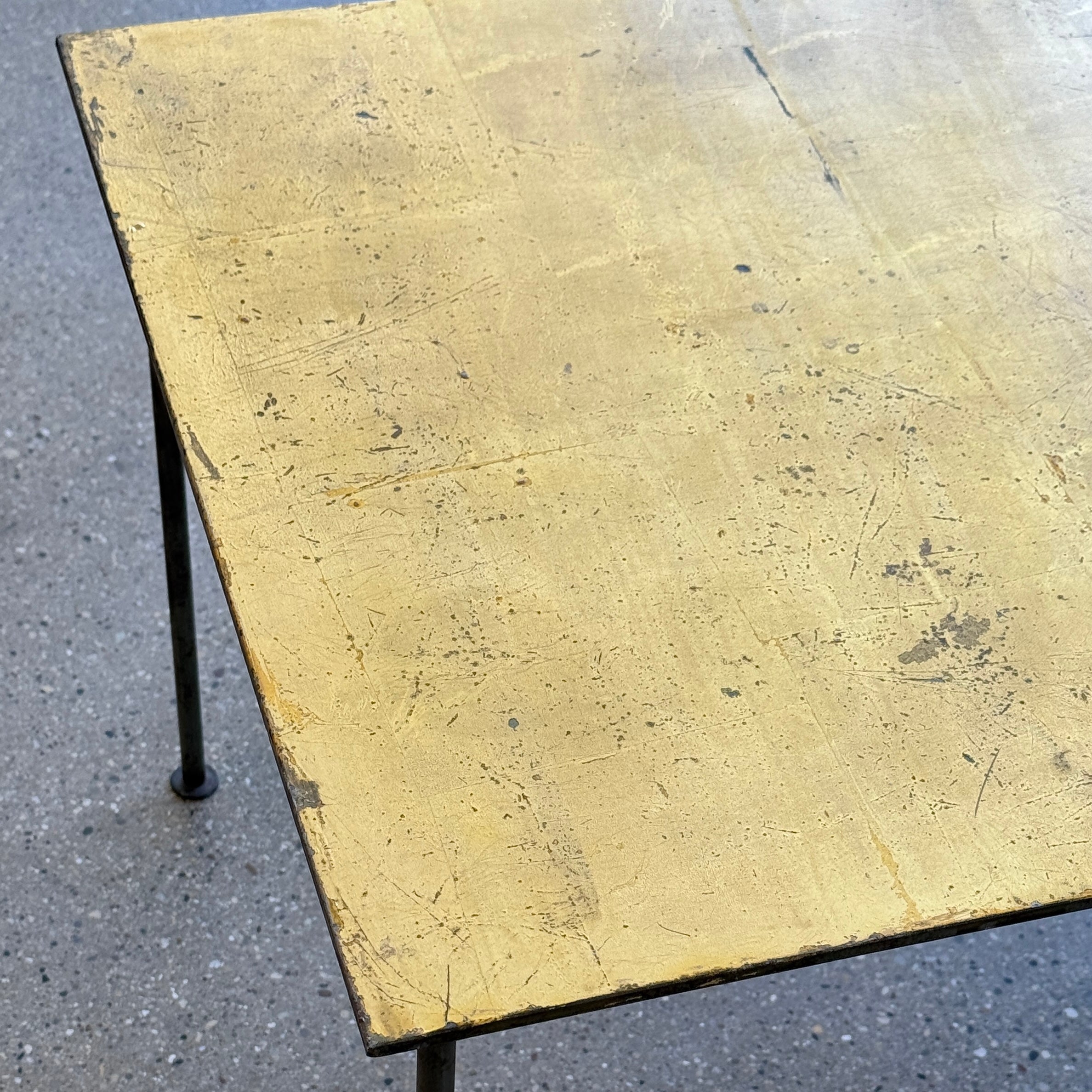 Gilded Studio Made Metal Coffee Table