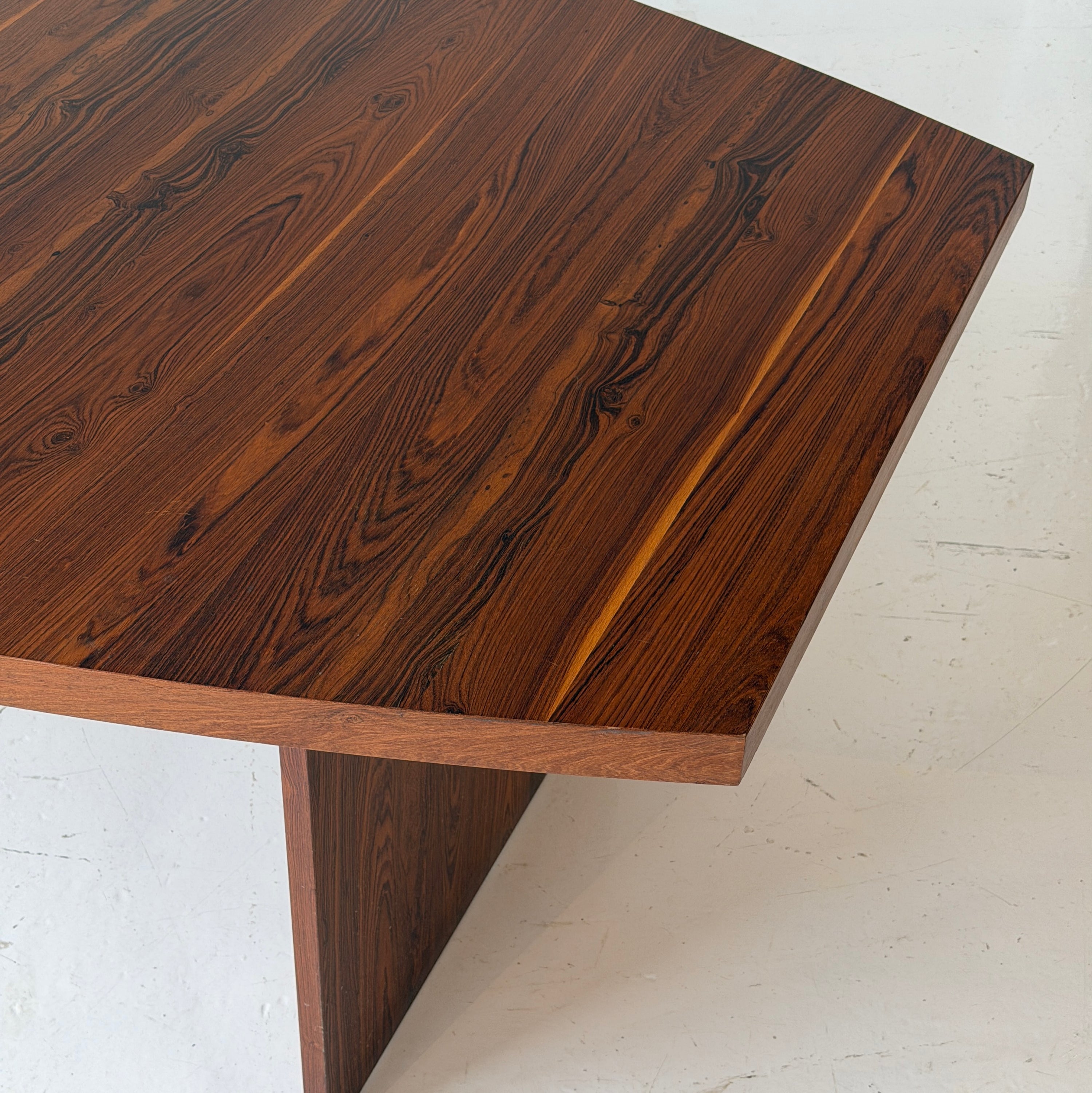 Monumental Brazilian Rosewood Dining Table