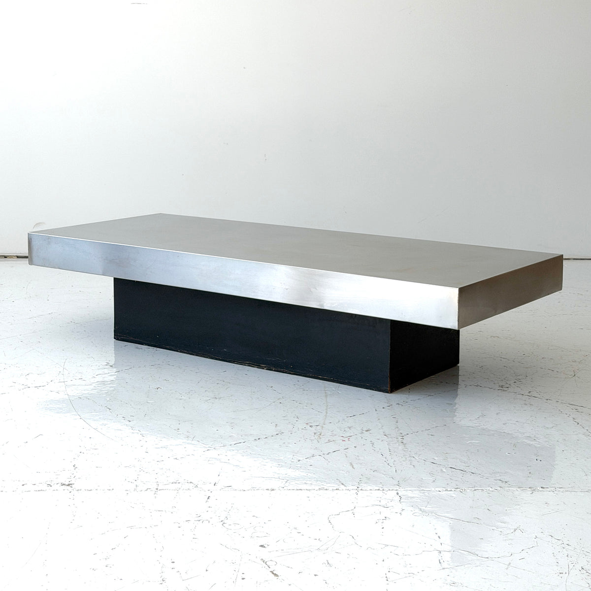 Stainless Steel Modern Coffee Table