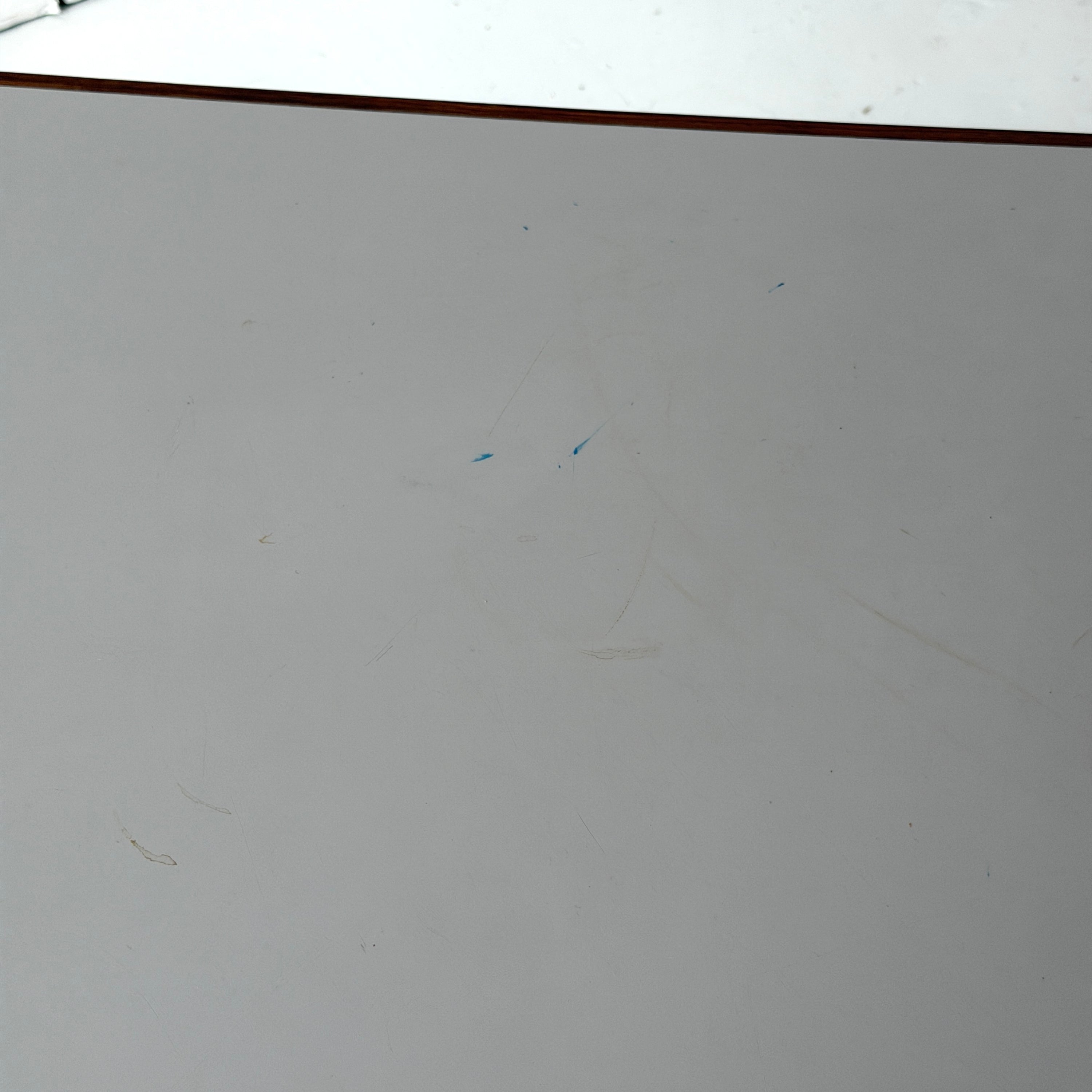 Two Sided Executive Walnut Desk