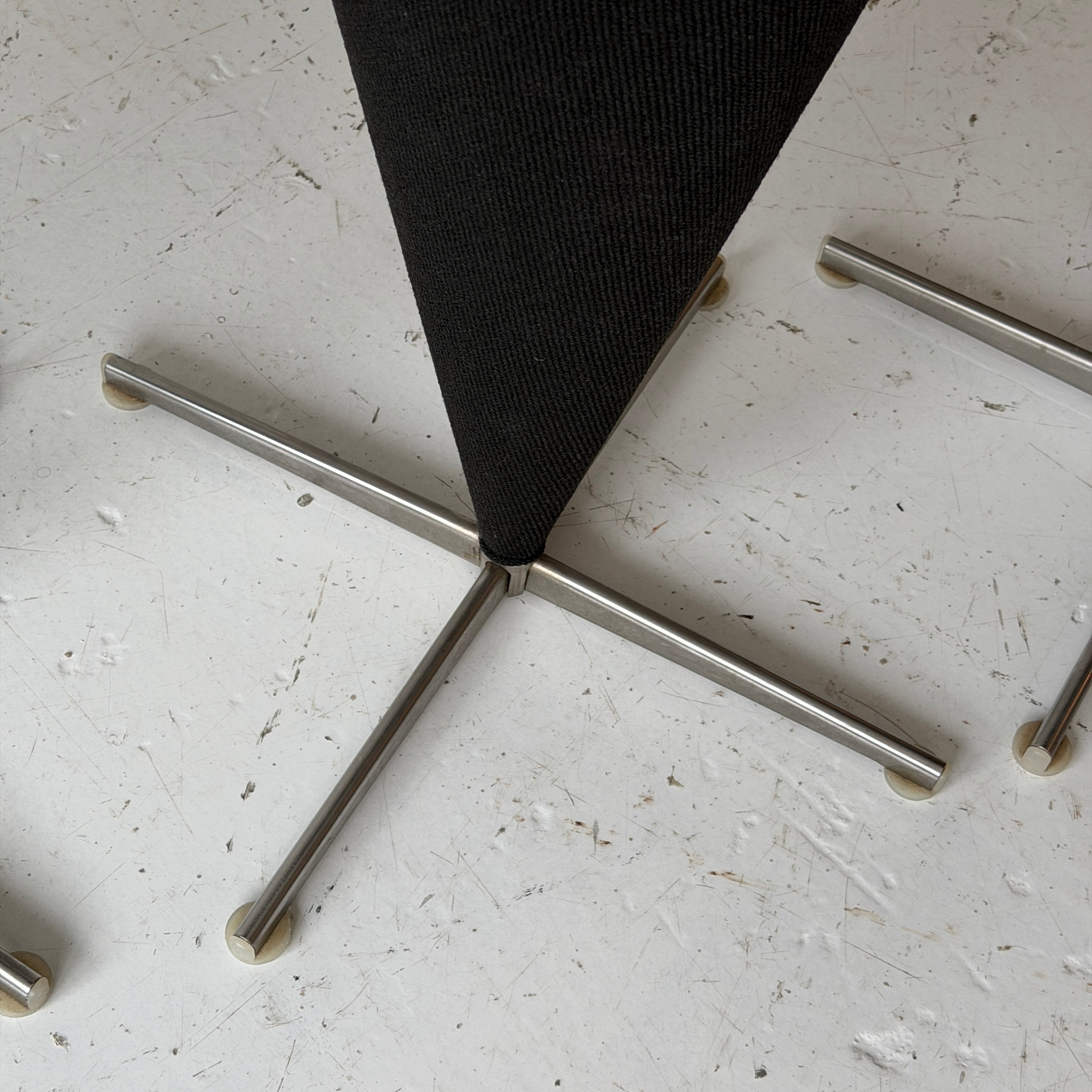 Cone Stools by Verner Panton for Plus Linje