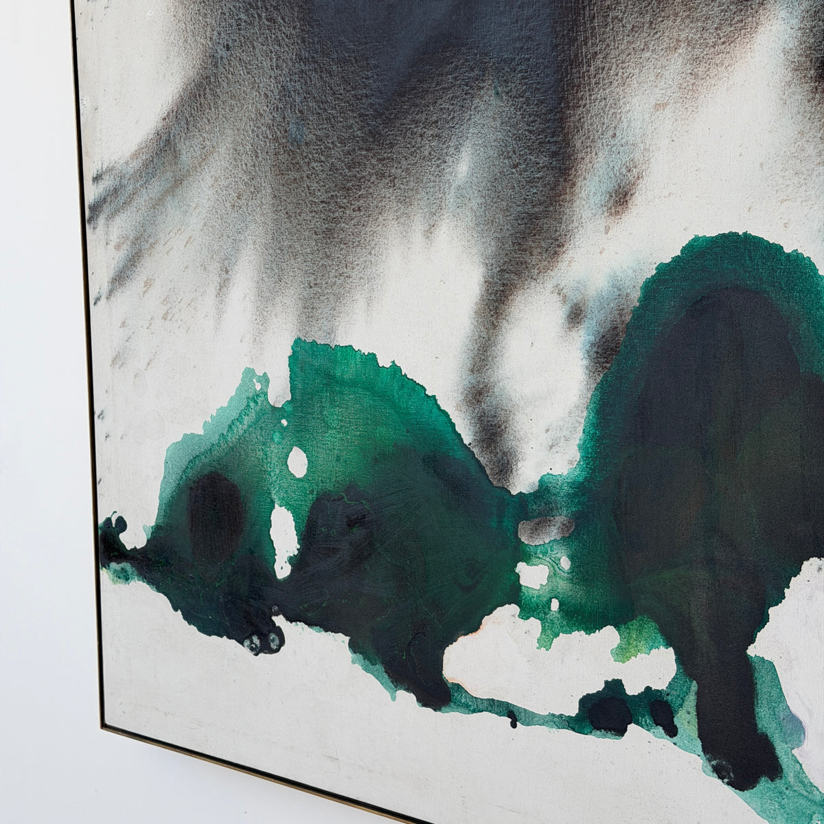 Abstract Acrylic on Canvas Painting by Richard Bancroft Beaman