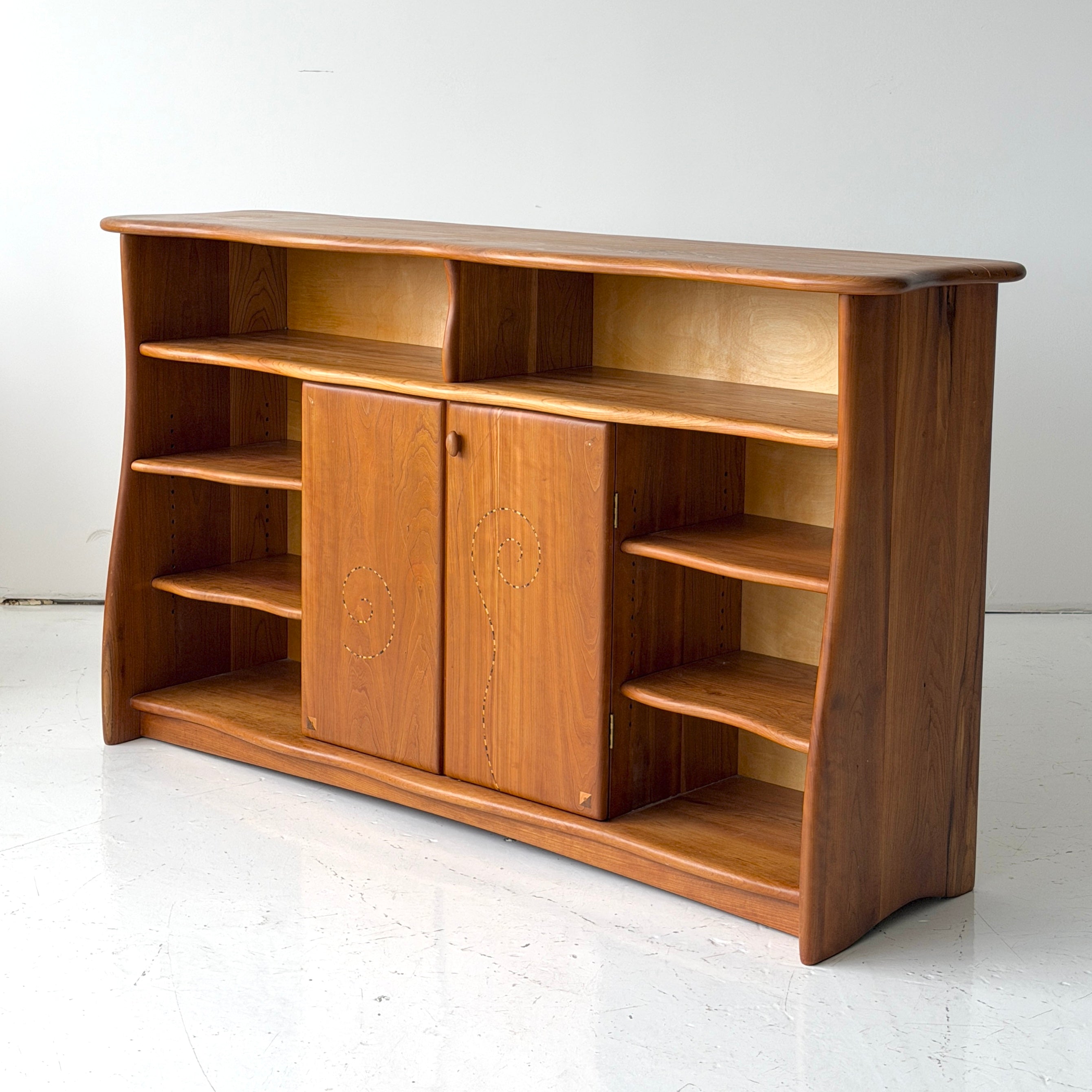 Inlaid Studio Made Credenza by Steven Spiro