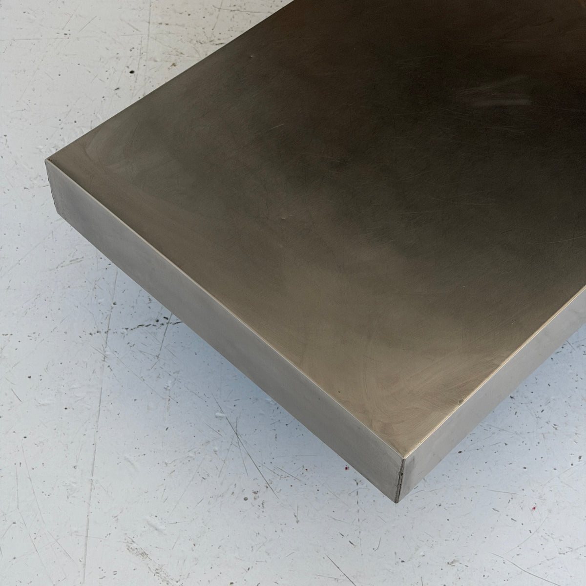 Stainless Steel Modern Coffee Table