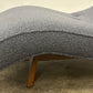 Pearsall Style Wave Chaise in Sherpa Boucle