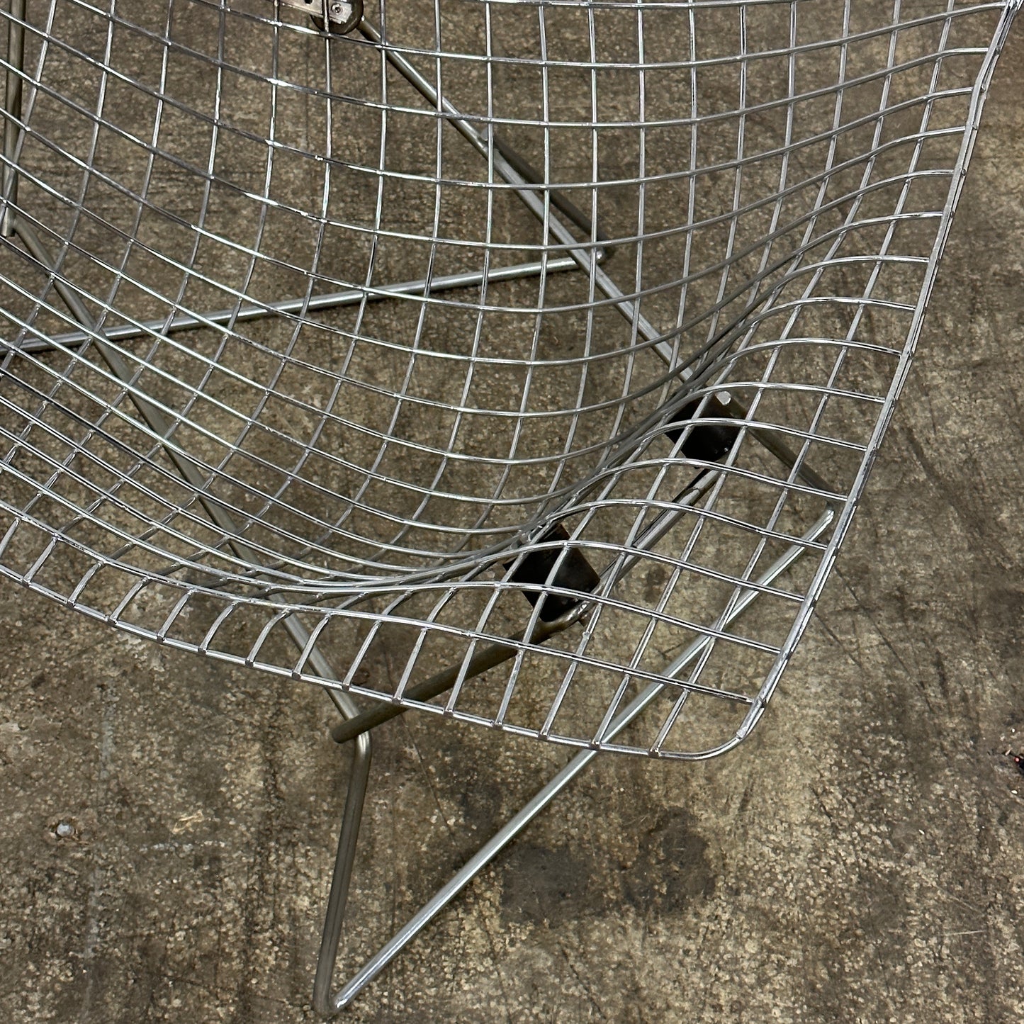 Bird Chair + Ottoman by Harry Bertoia for Knoll