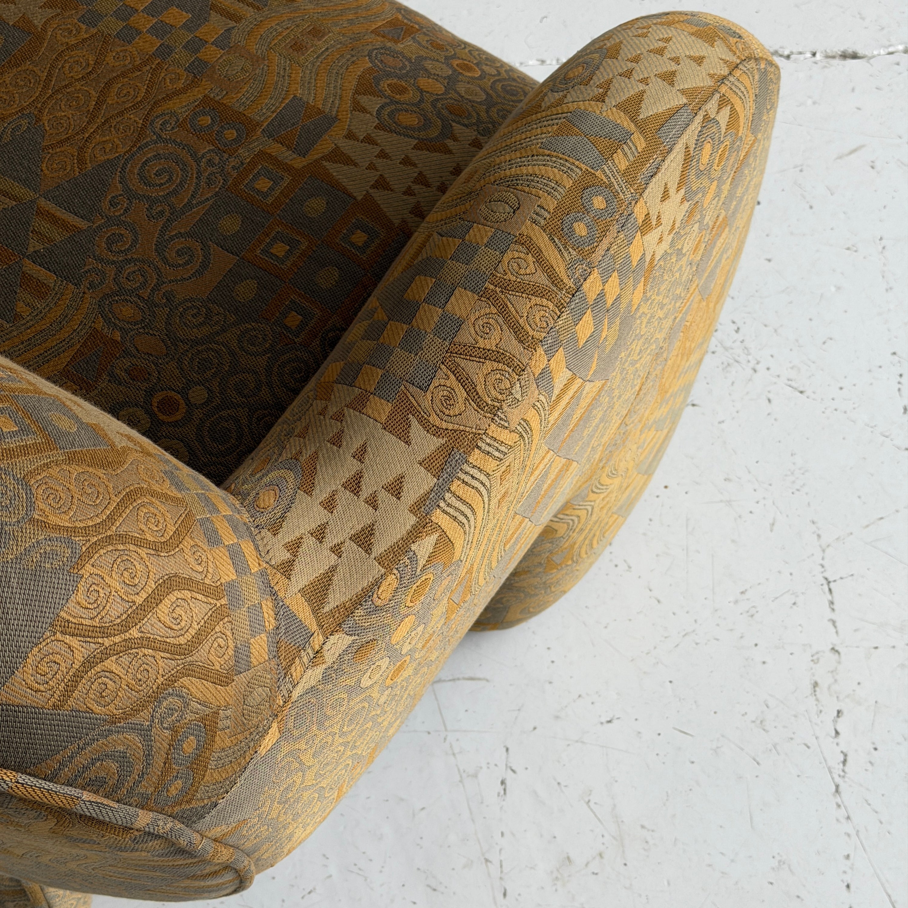 Tri Leg Postmodern Lounge Chairs by Preview