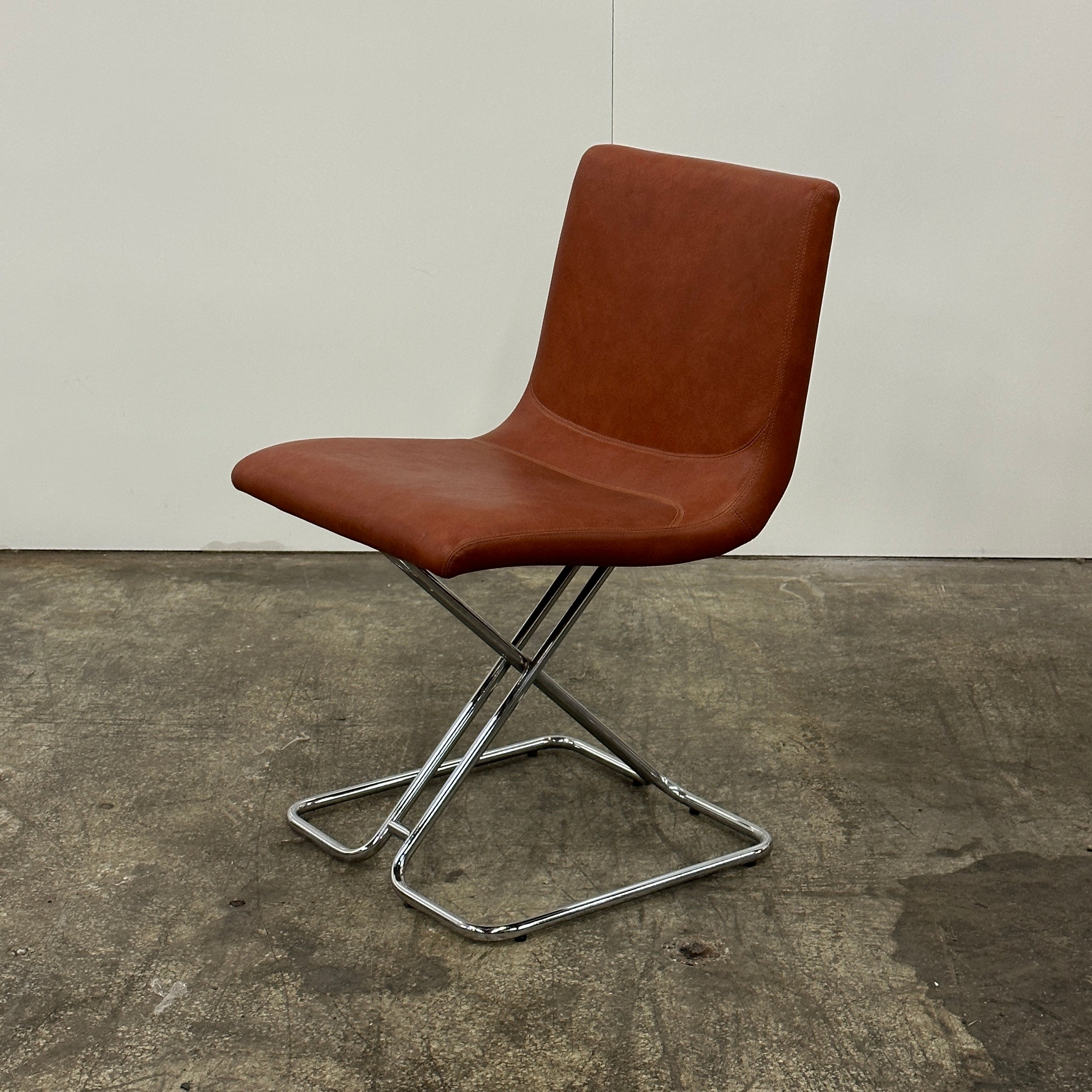 Vintage Italian Chrome Chair