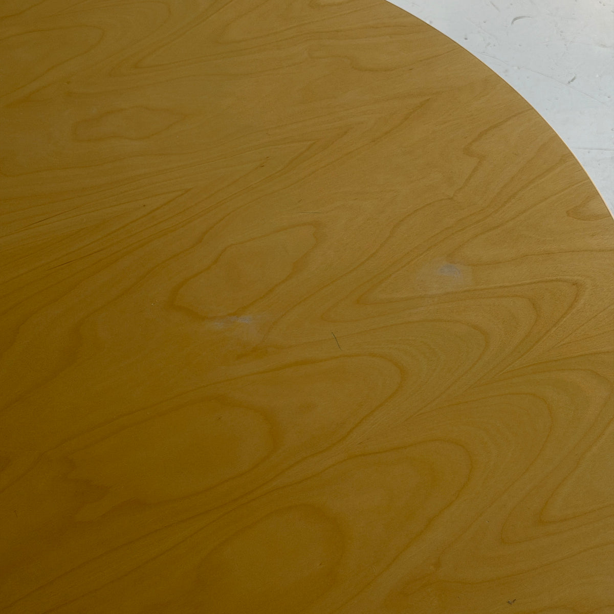Circular Birch Dining Table by Alvar Aalto for Artek