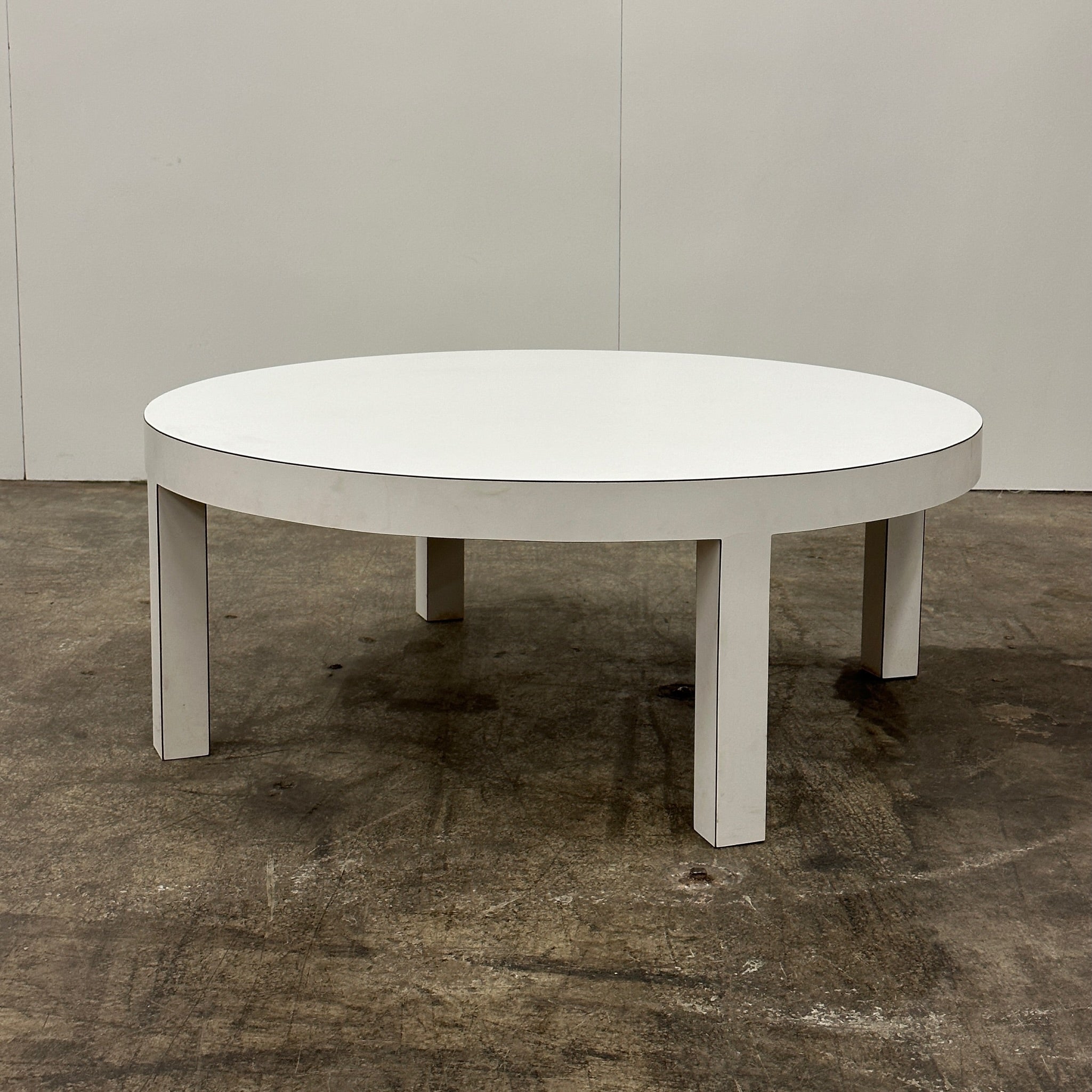 Laminate White Coffee Table
