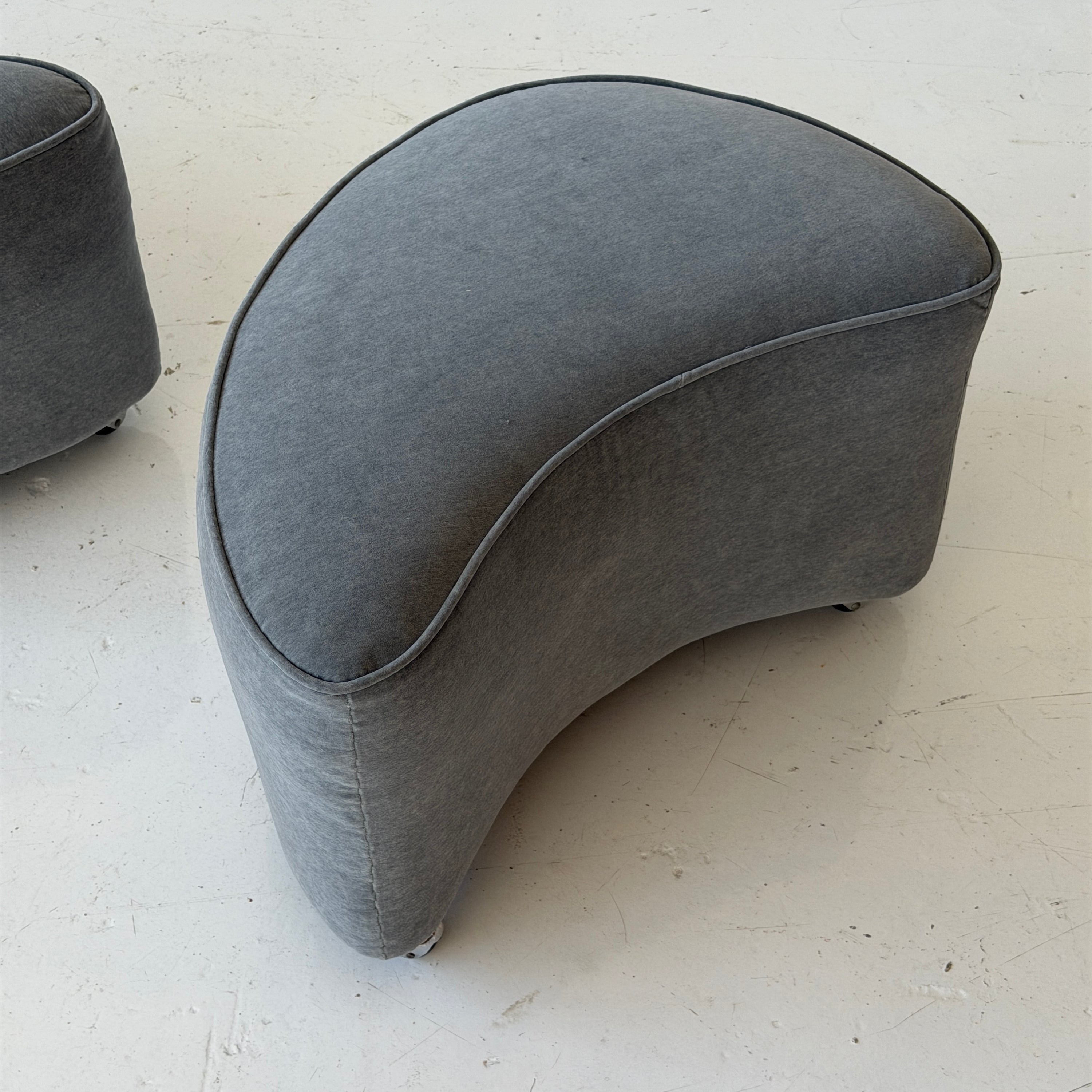 Nautilus Ottomans by Vladimir Kagan for Directional