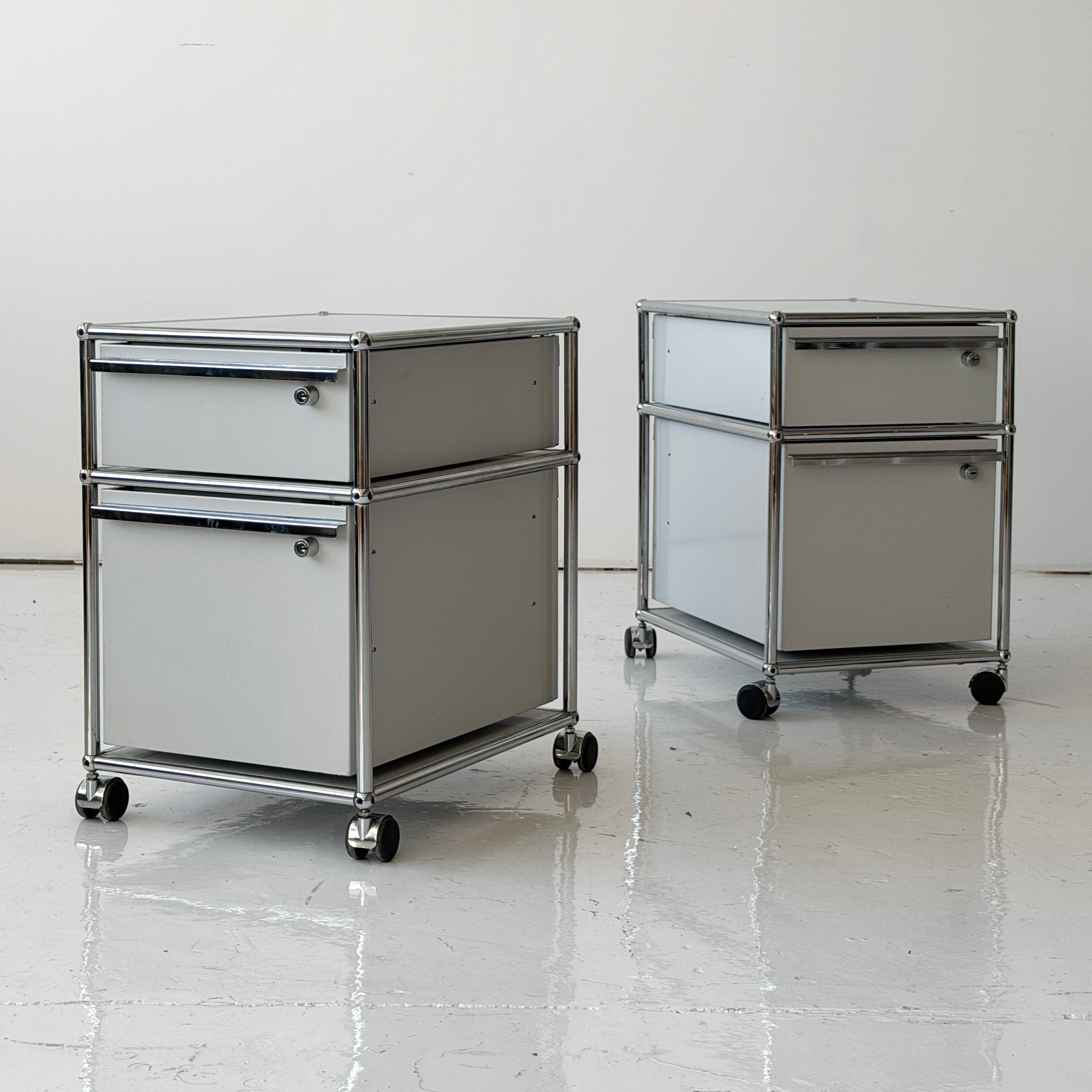 Nightstands by Fritz Haller for USM Haller