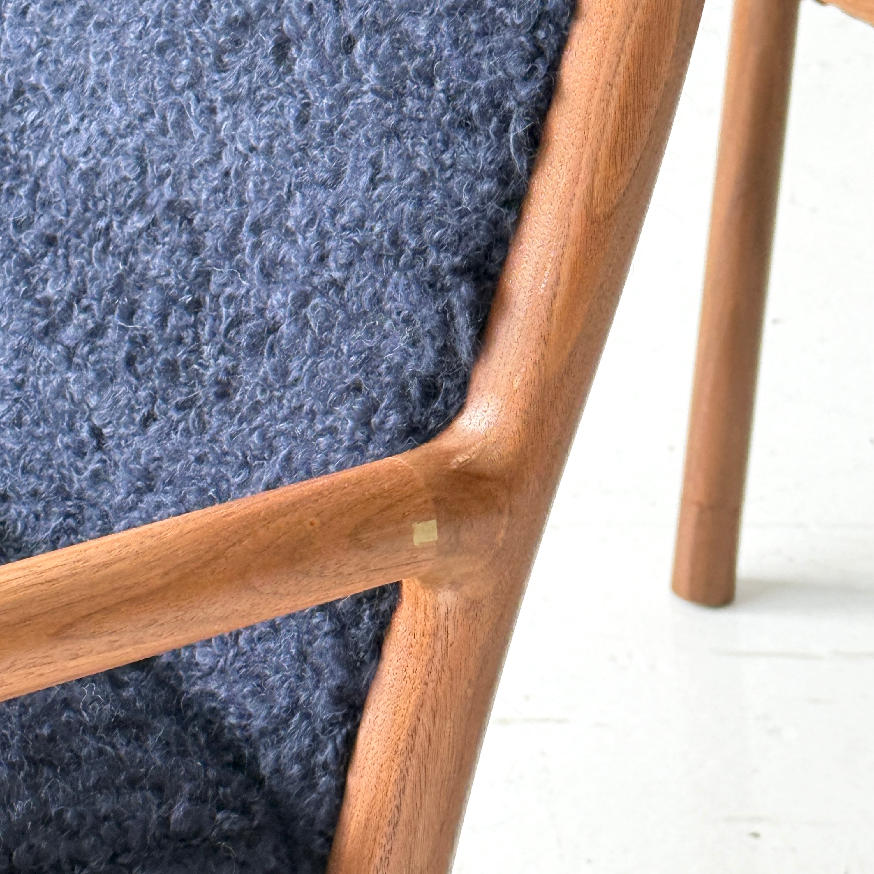 Bentwood Lounge Chairs by Ward Bennett for Brickell Associates