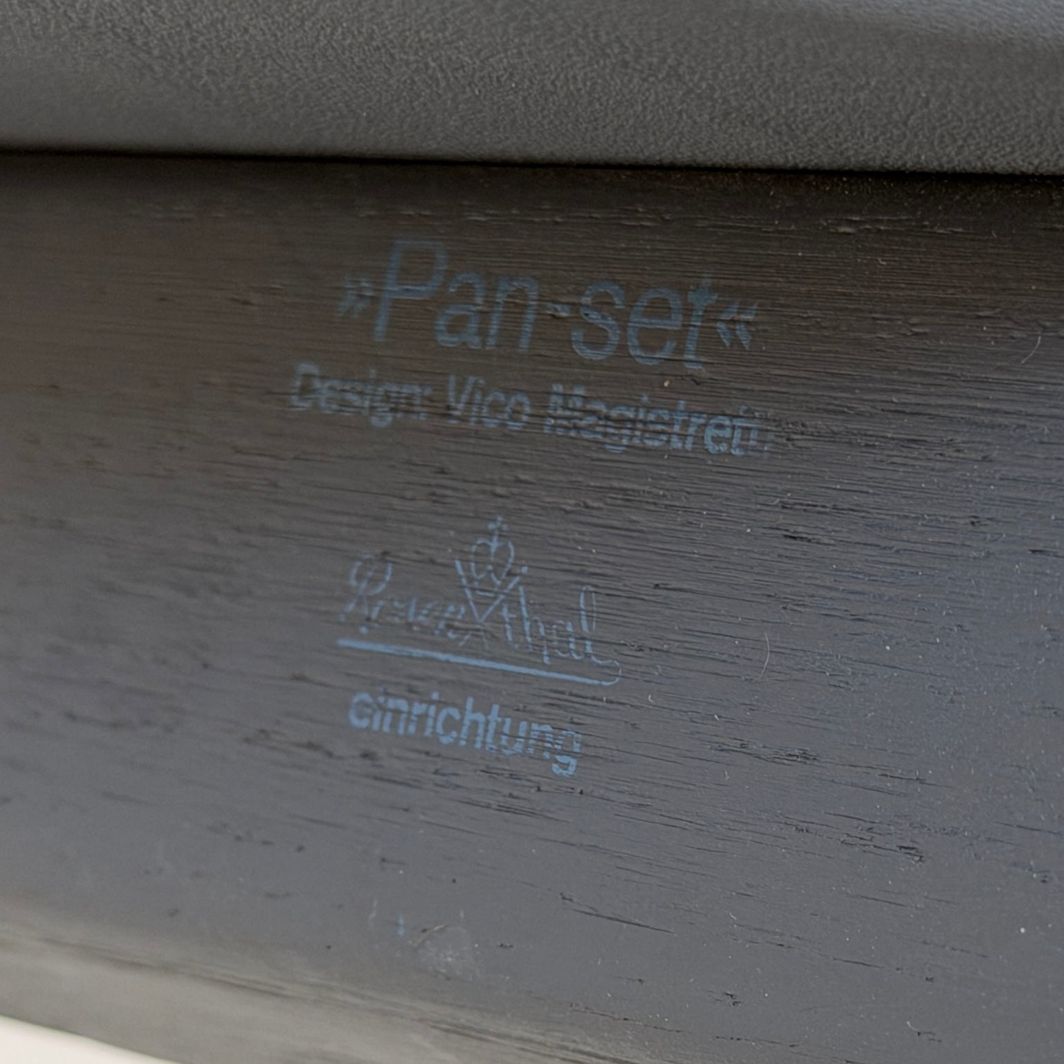 Pan Set Chair by Vico Magistretti for Rosenthal