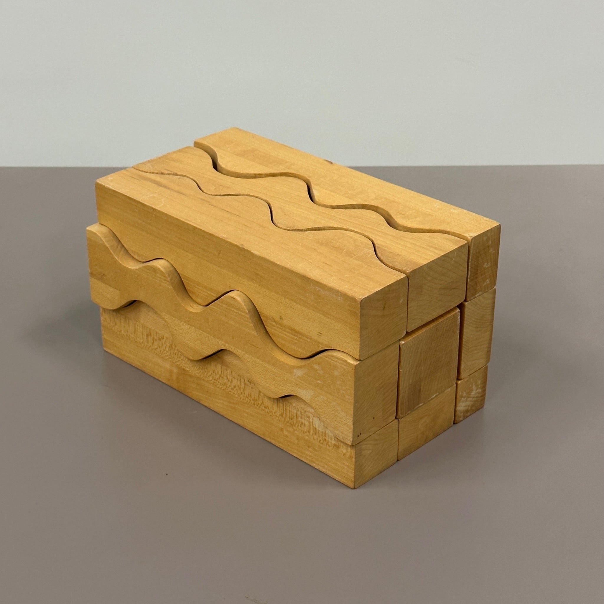 Wooden Puzzle Block