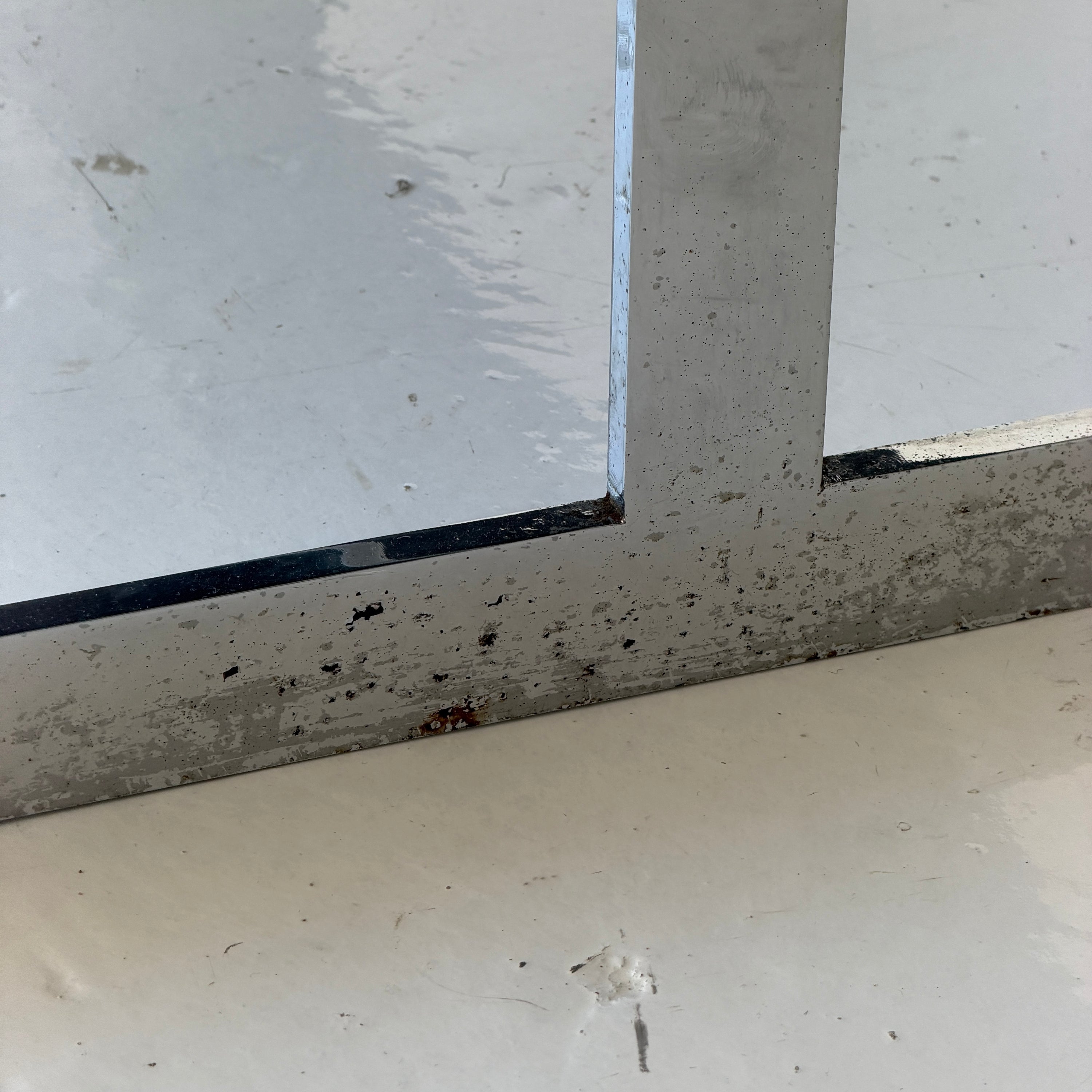 Wood + Metal Mid-Century Industrial Desk