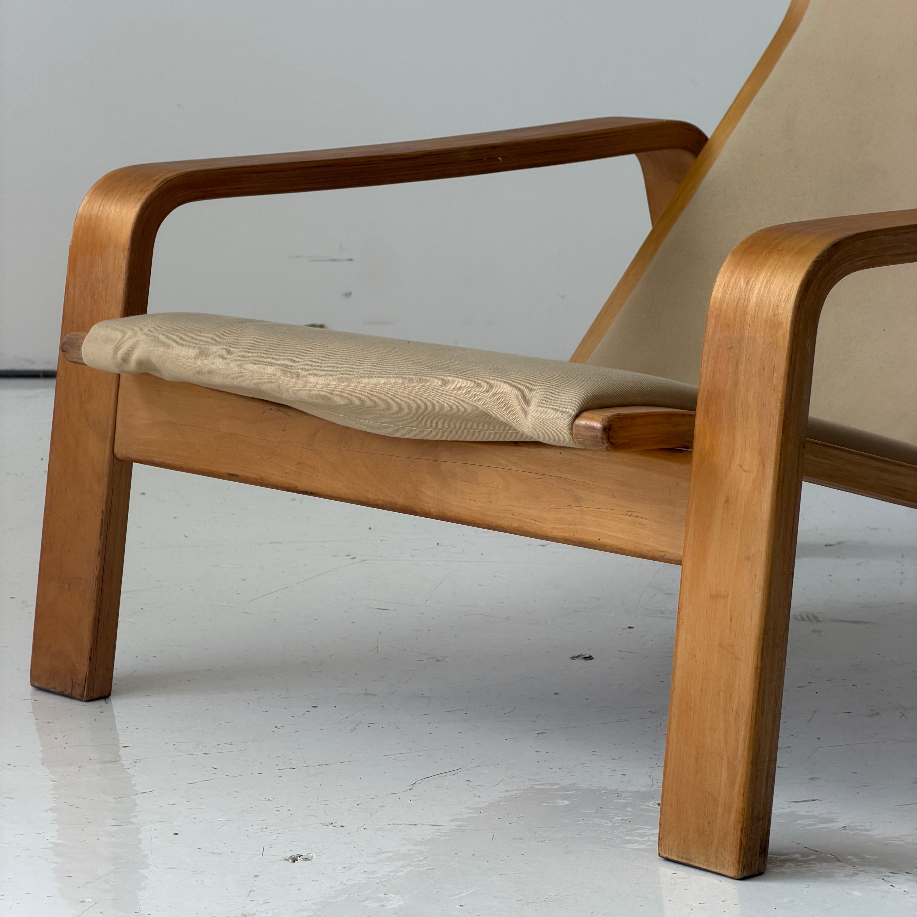 Pulkka Lounge Chair by Ilmari Lappalainen for Asko