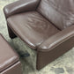 De Sede DS-50 Leather Chair + Ottoman